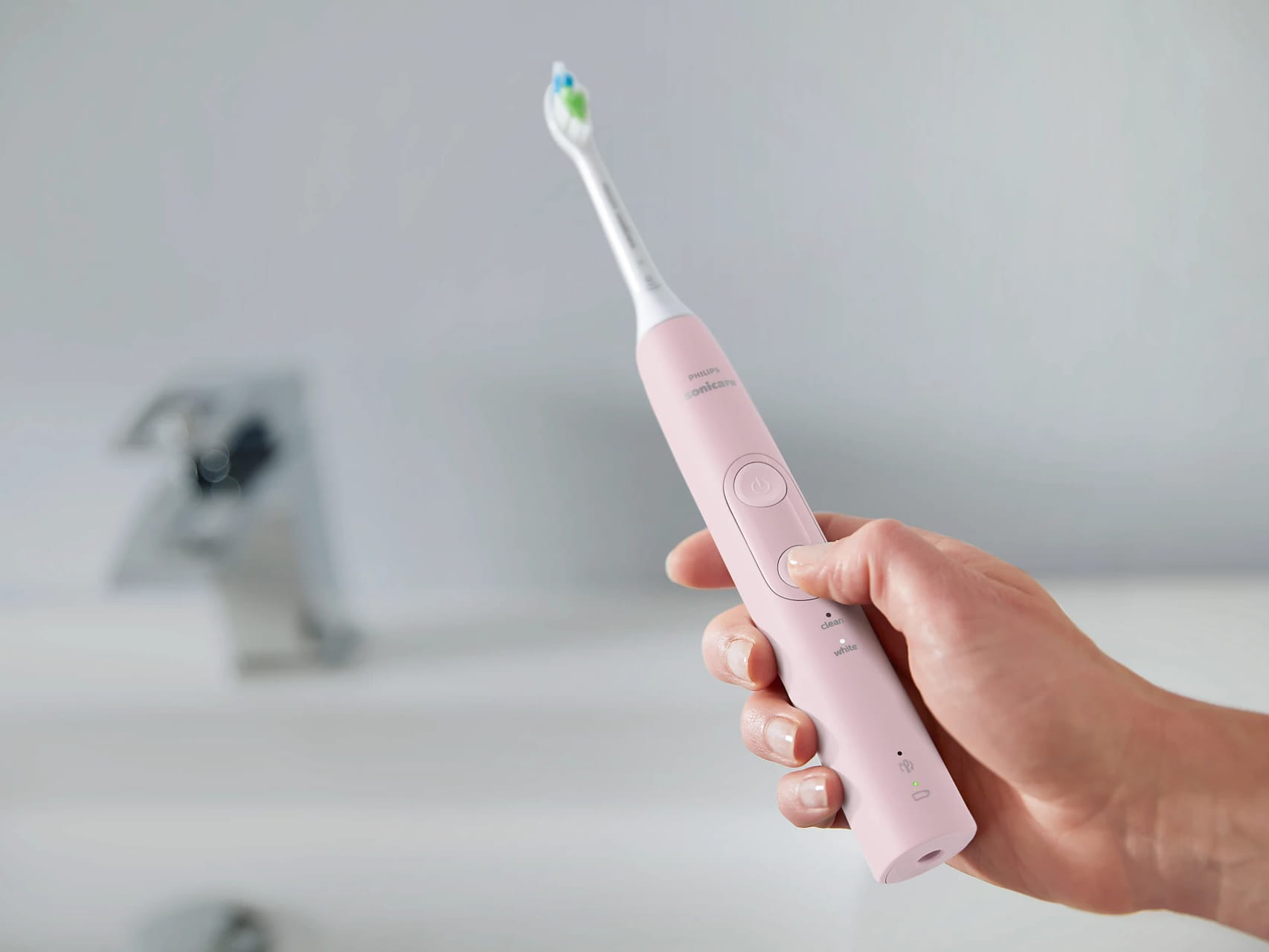 Szczoteczka Soniczna Philips Sonicare Protective Clean 4500 HX6836/24 Kolor dominujący różowy