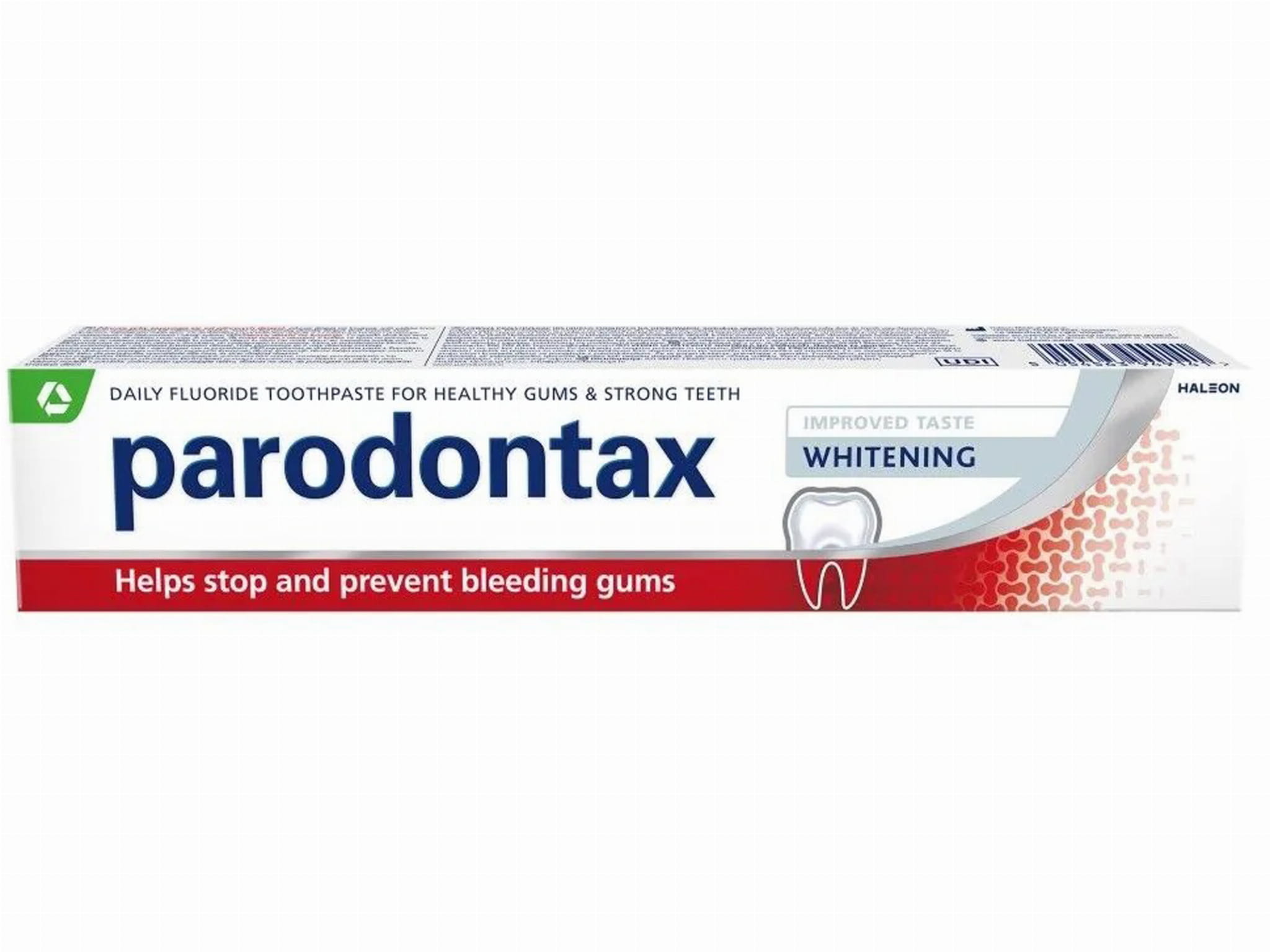 Pasta Do mycia Zębów Parodontax Fluoride Whitening 1400 ppm Fluoru 75ml Marka Parodontax