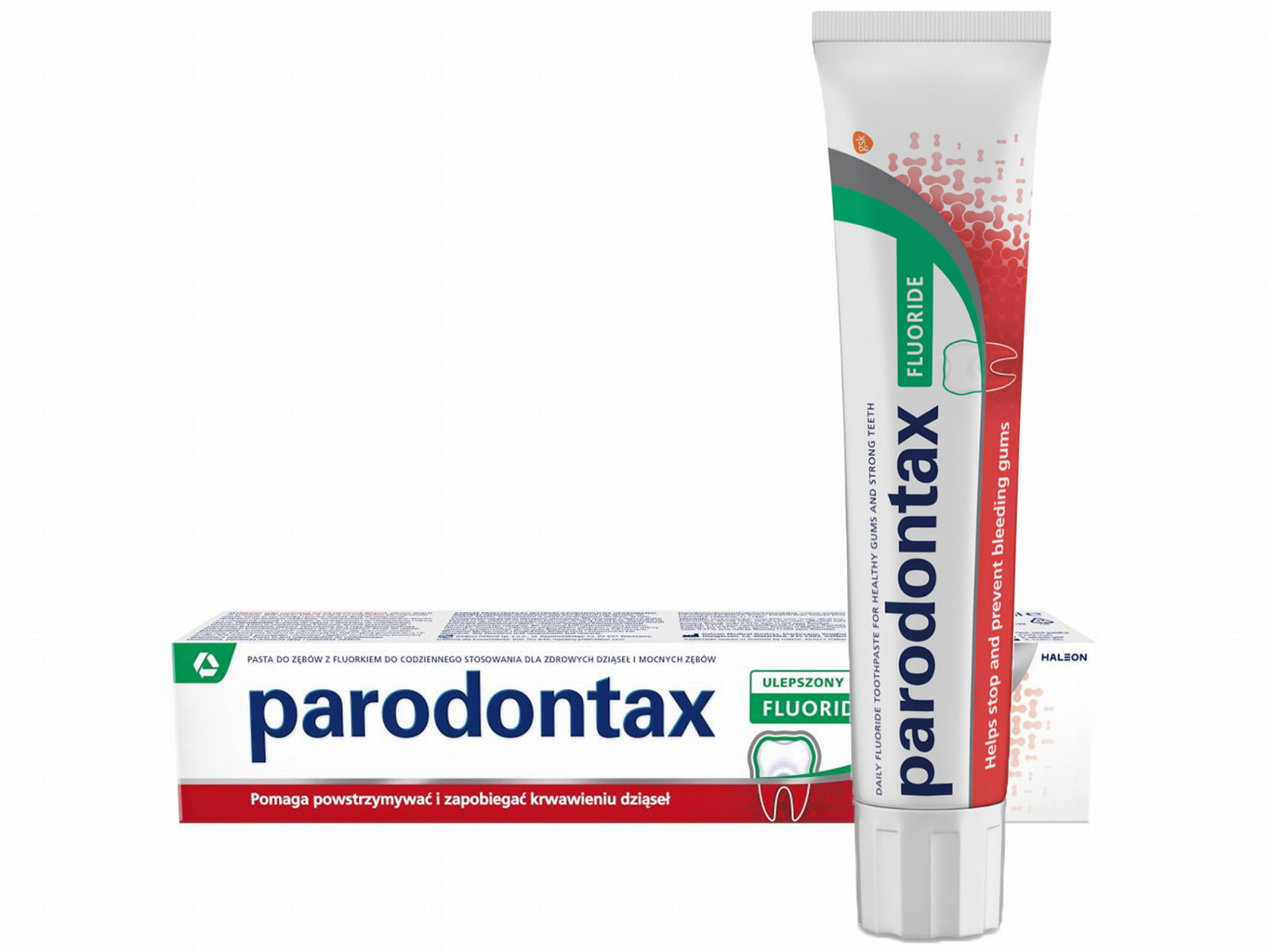 Pasta Do mycia Zębów Parodontax Fluoride z Fluorkiem 1400 ppm 75ml EAN (GTIN) 5054563150301