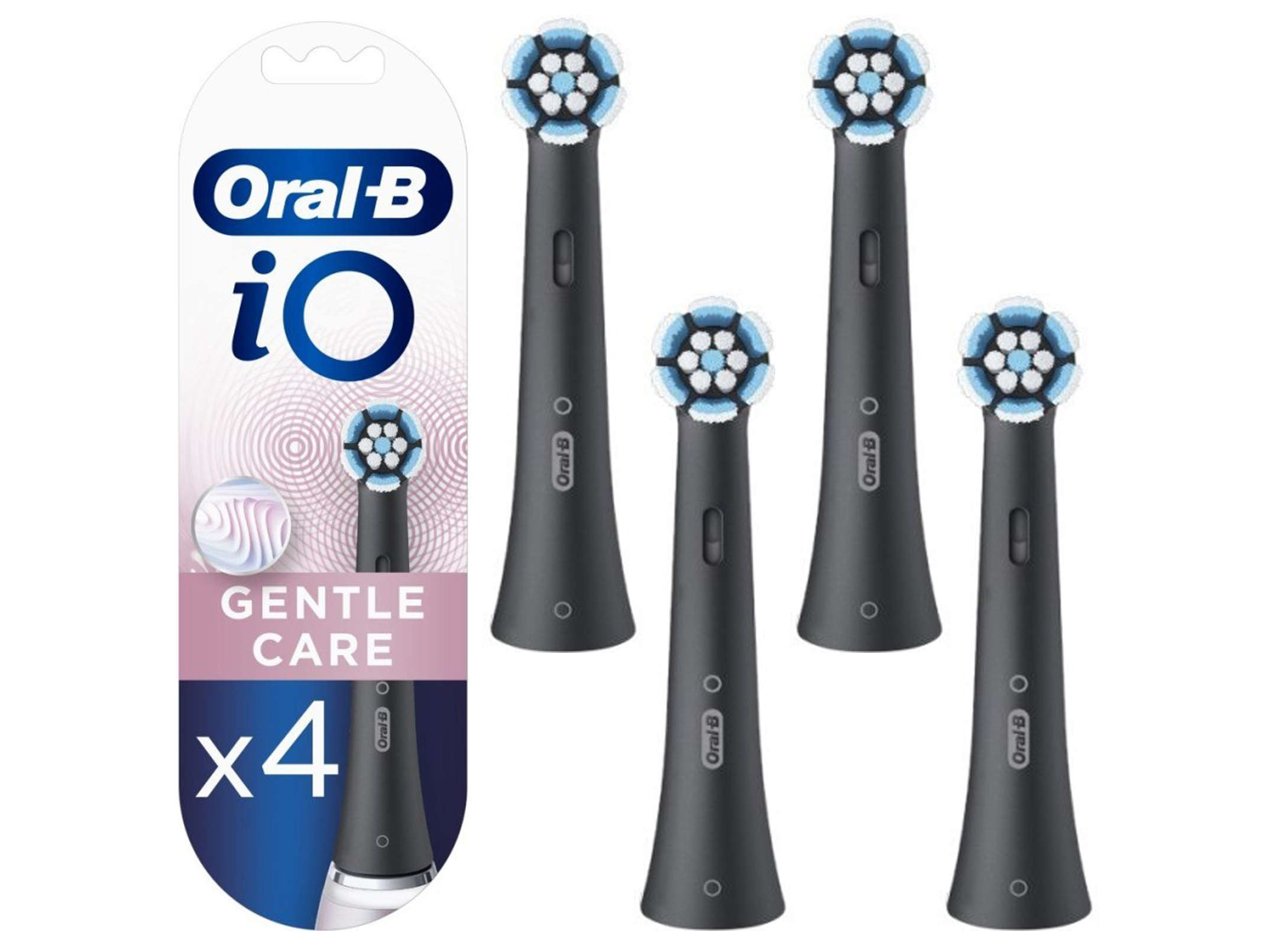 Oryginalne Końcówki do Szczoteczki Magnetycznej Oral-B iO Gentle Clean 4szt Stan opakowania oryginalne