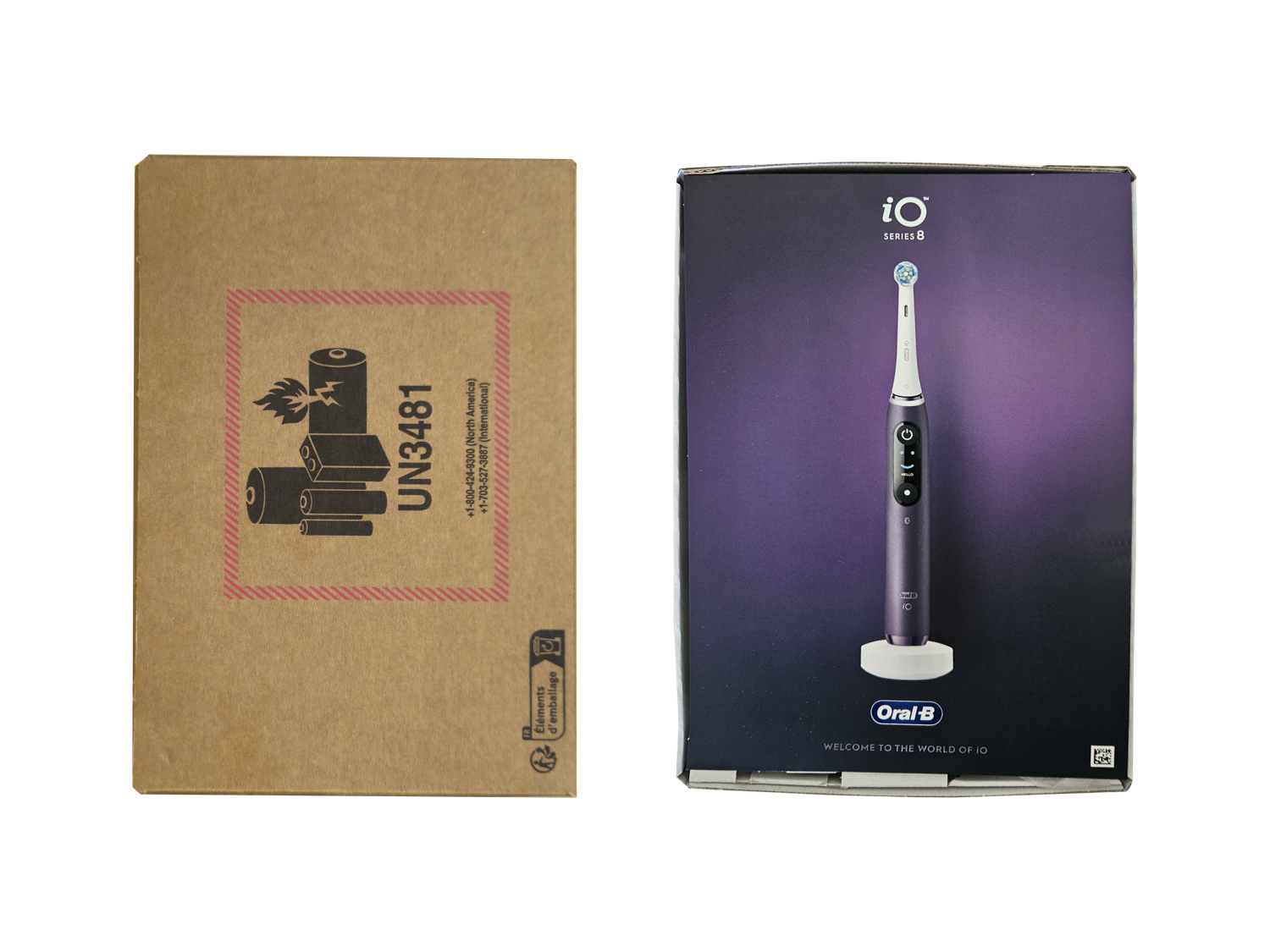 Szczoteczka Elektryczna Magnetyczna Oral-B iO Series 8 Plus Fioletowa Marka Oral-B