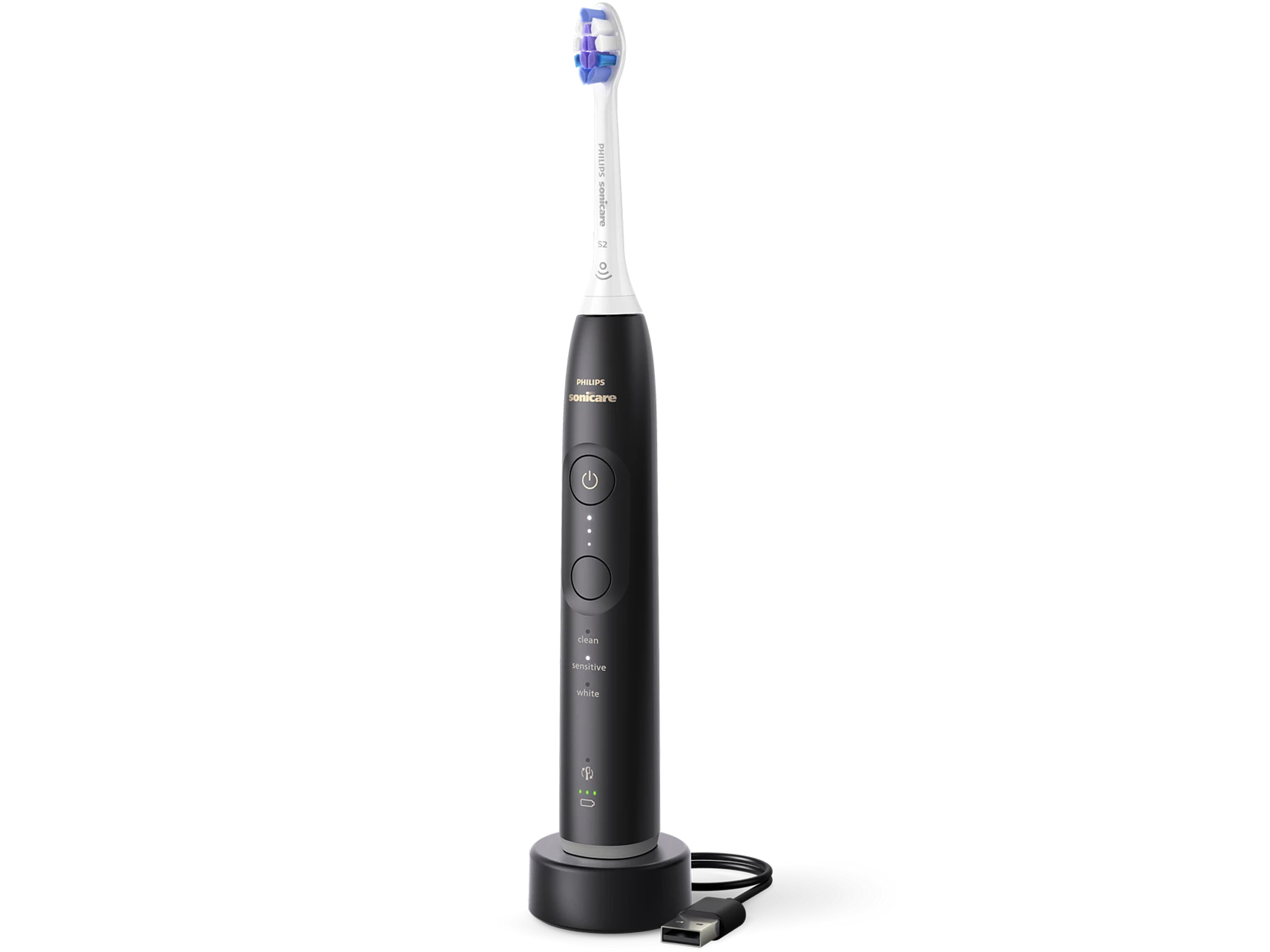 Elektryczna Szczoteczka Soniczna do Zębów Philips Sonicare 6500 Dwu-pak Zawiera baterie tak