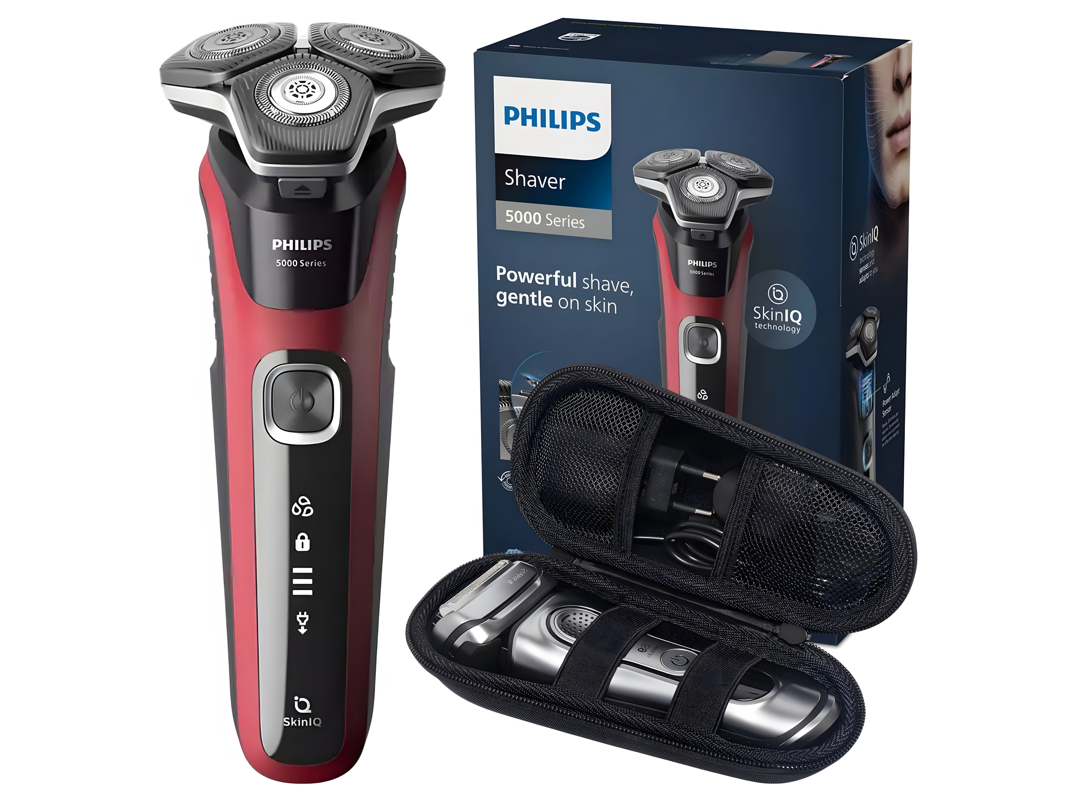 Golarka Maszynka Elektryczna do Golenia Philips Series 5000 S5883/10 + Etui