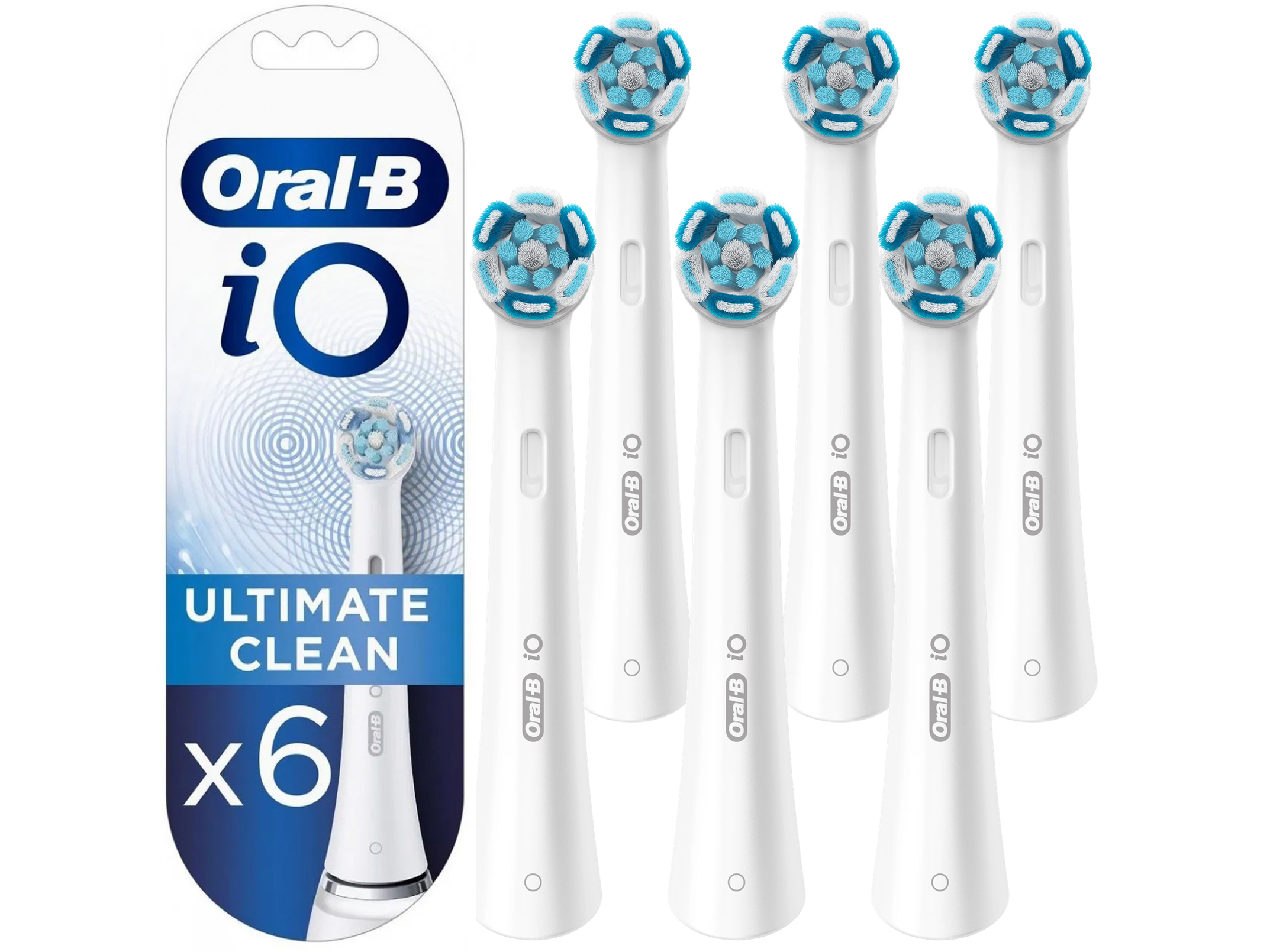 Końcówki do Szczoteczki Magnetycznej Oral-B iO Ultimate Clean 6-pack Marka Oral-B