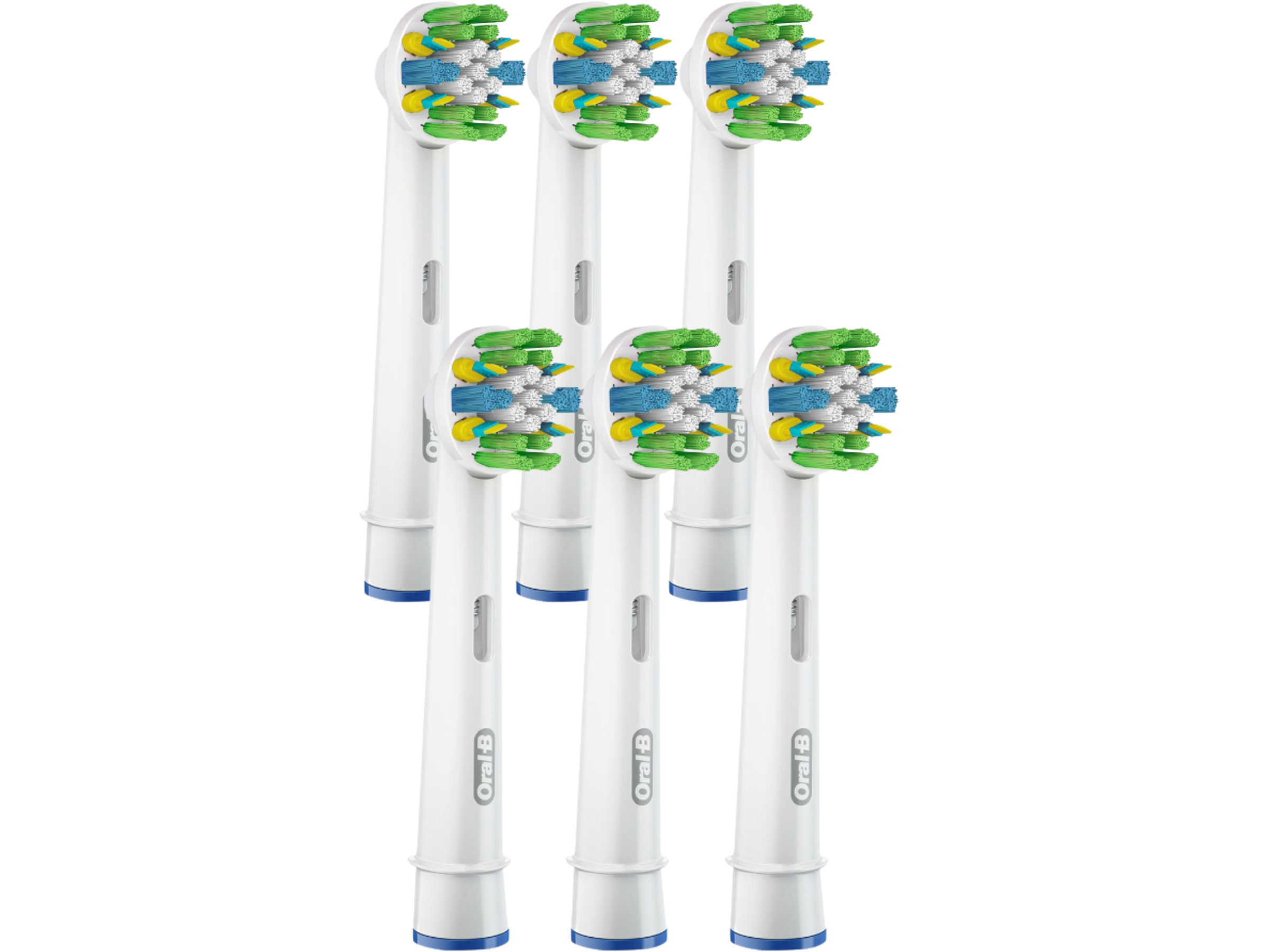 6x Oryginalna Końcówka do szczoteczki Elektrycznej Oral-B Floss Action Stan opakowania oryginalne