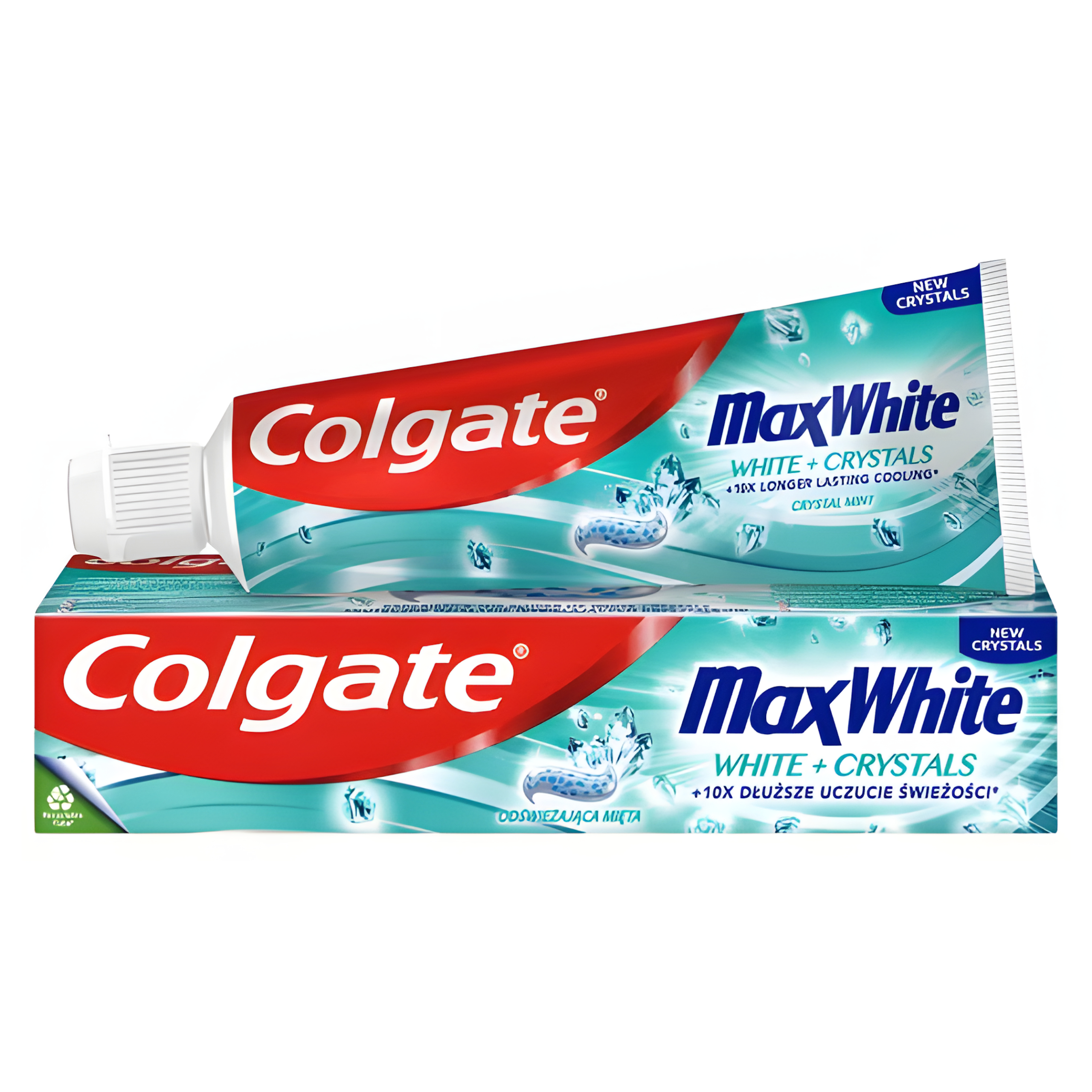 Colgate Max White White Crystals pasta do zębów wybielająca