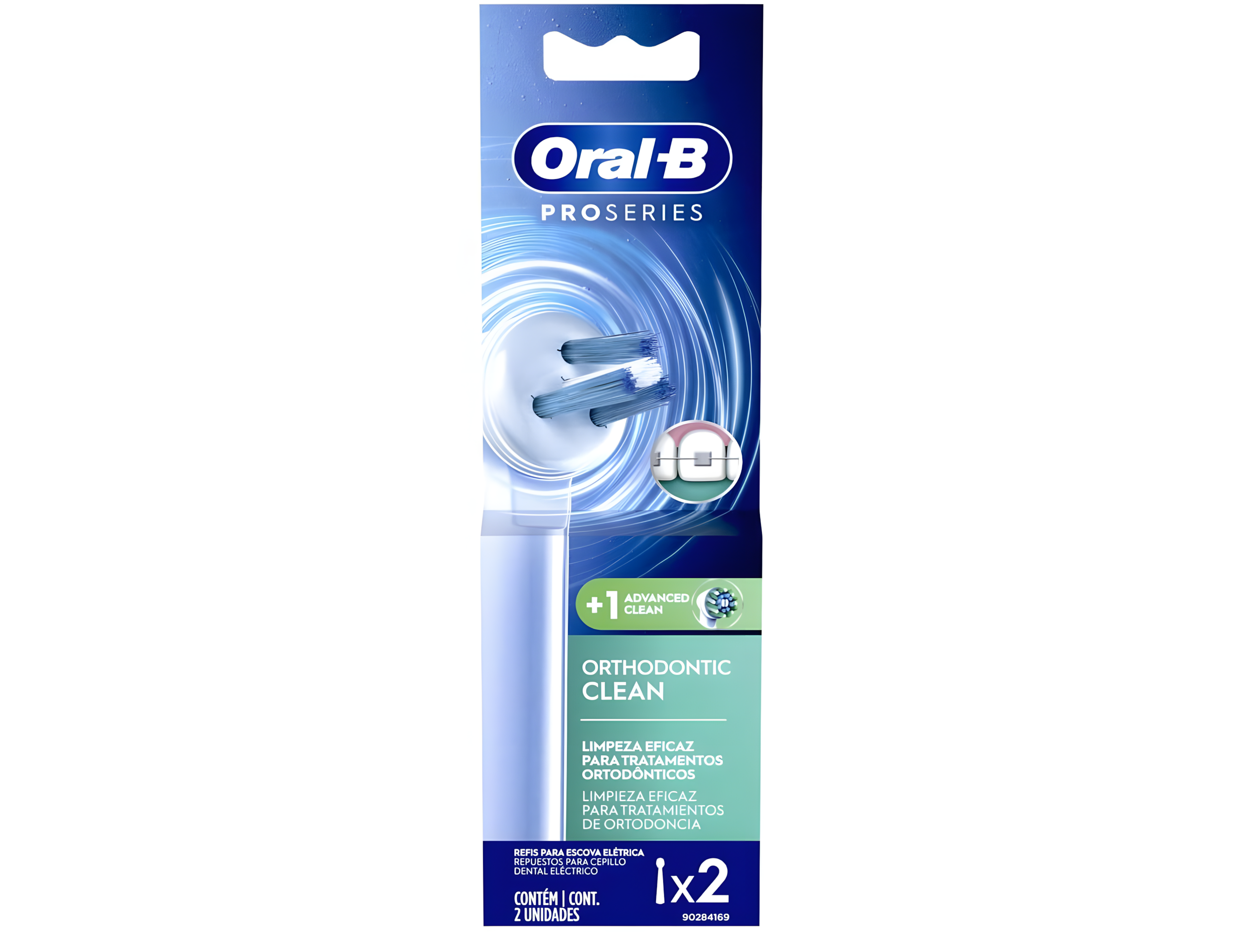 2x Końcówki do szcozteczki Elektrycznej Oral-B Cross Action + Orthodontic Stan opakowania oryginalne