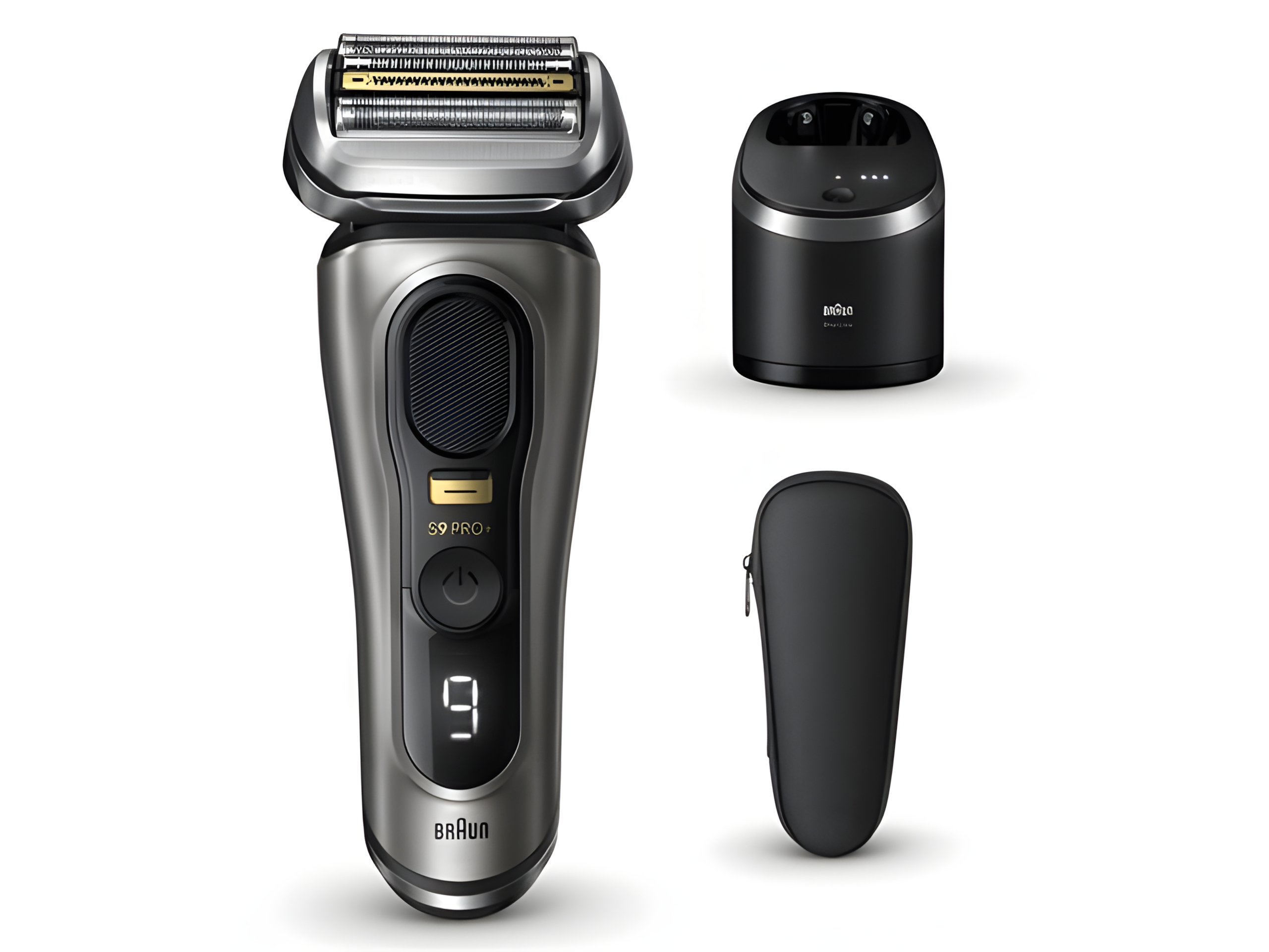 Braun Series 9 9565cc - Golarka Elektryczna do Brody Stacja Czyszcząca Etui Kod producenta Trymer/ Aparat do Golenia Braun 9565CC