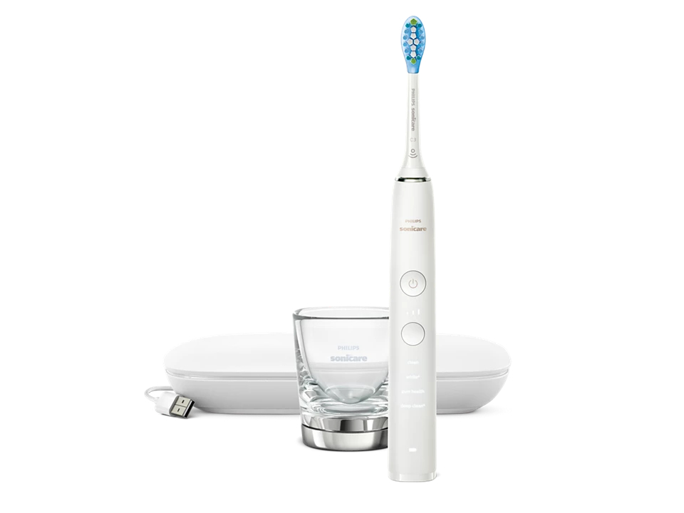 Szczoteczka Soniczna do Zębów Philips Sonicare Diamond Clean 9000 - Biała Kod producenta HX9911/27