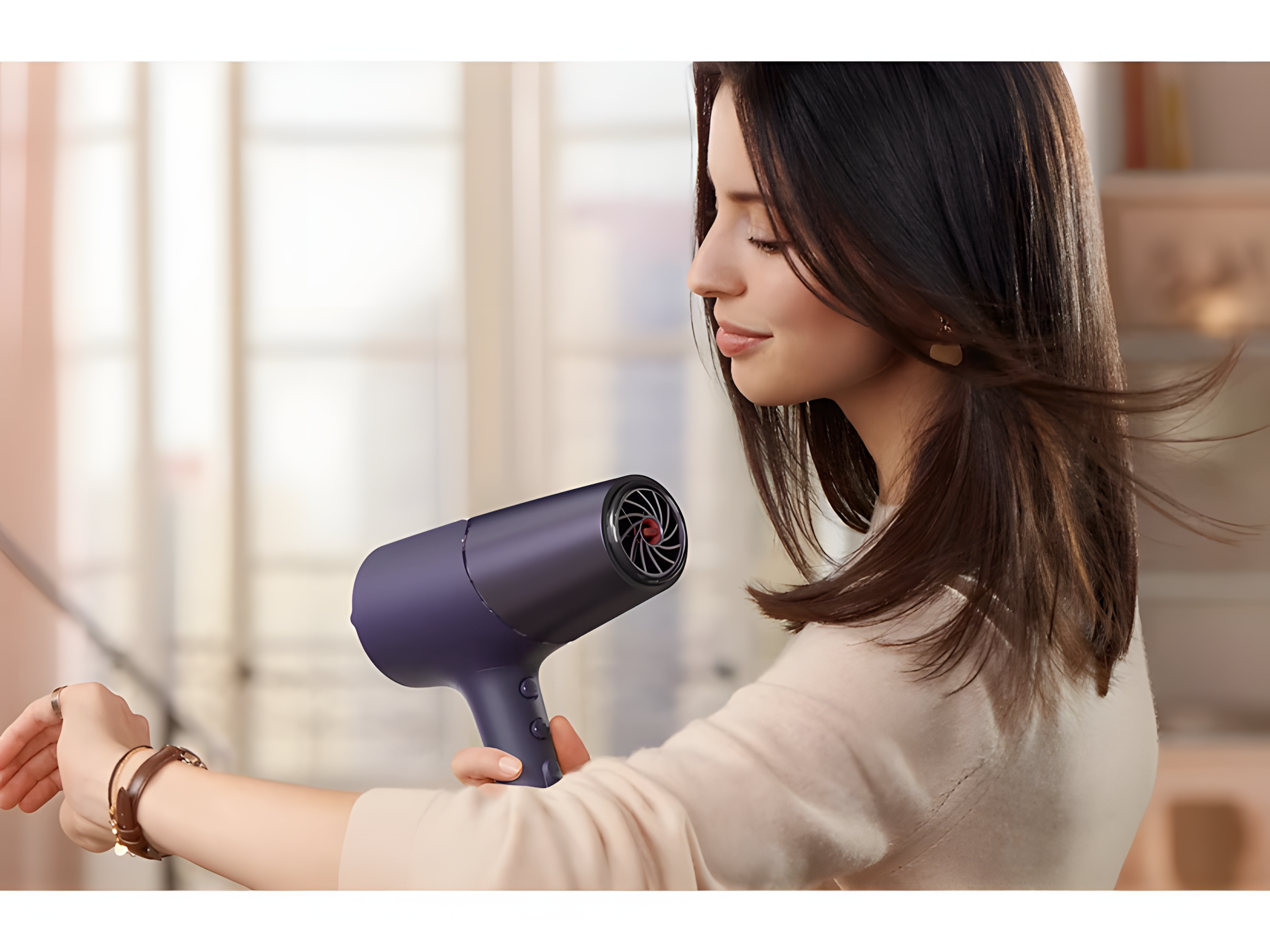 Suszarka do Włosów Philips BHD514/00, Szybkie suszenie ThermoProtect Marka Philips