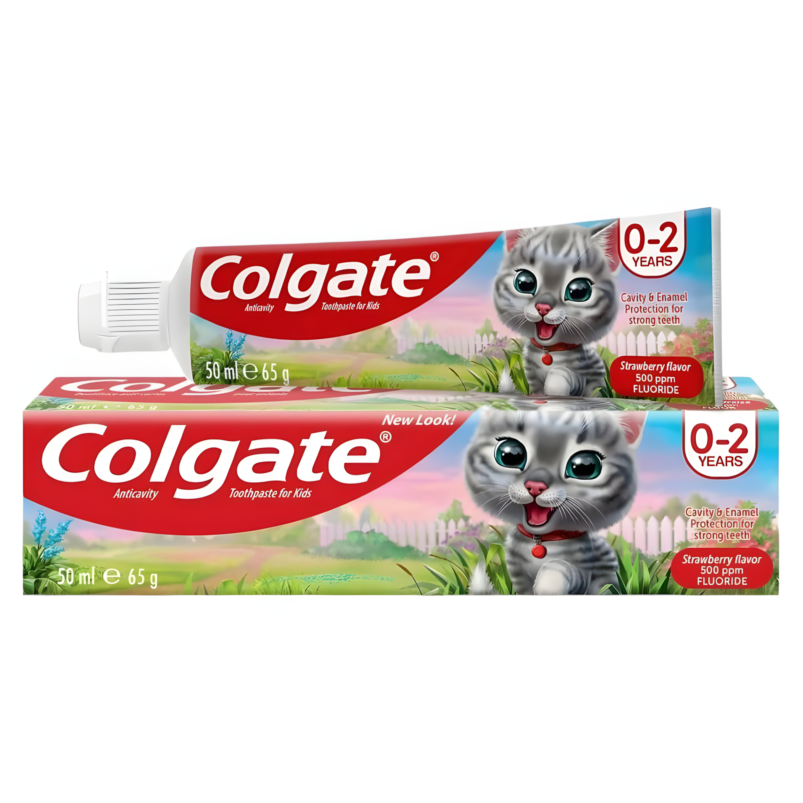 Pasta do mycia zębów dla dzieci Colgate Strawberry Kids 0–2 lata 50 ml