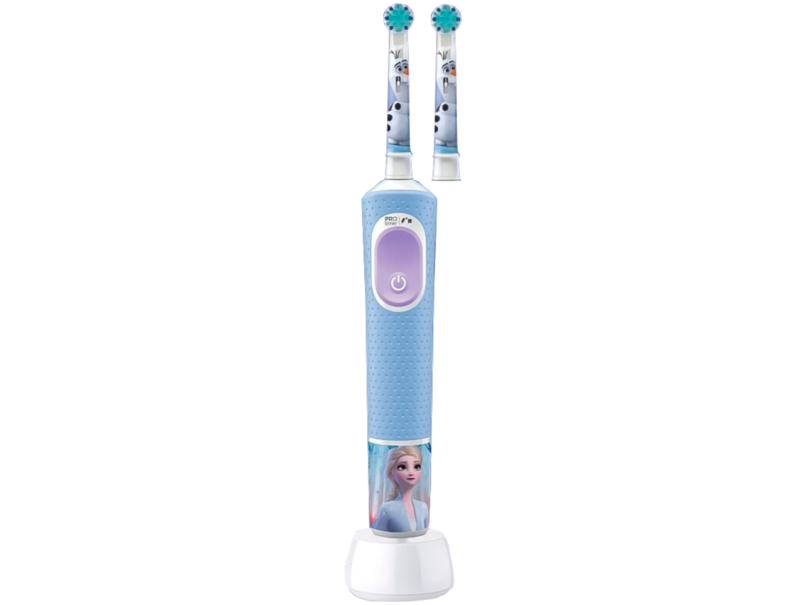 Szczoteczka Elektryczna dla Dzieci Oral-B Vitality Pro Frozen + 4 końcówki Marka Oral-B