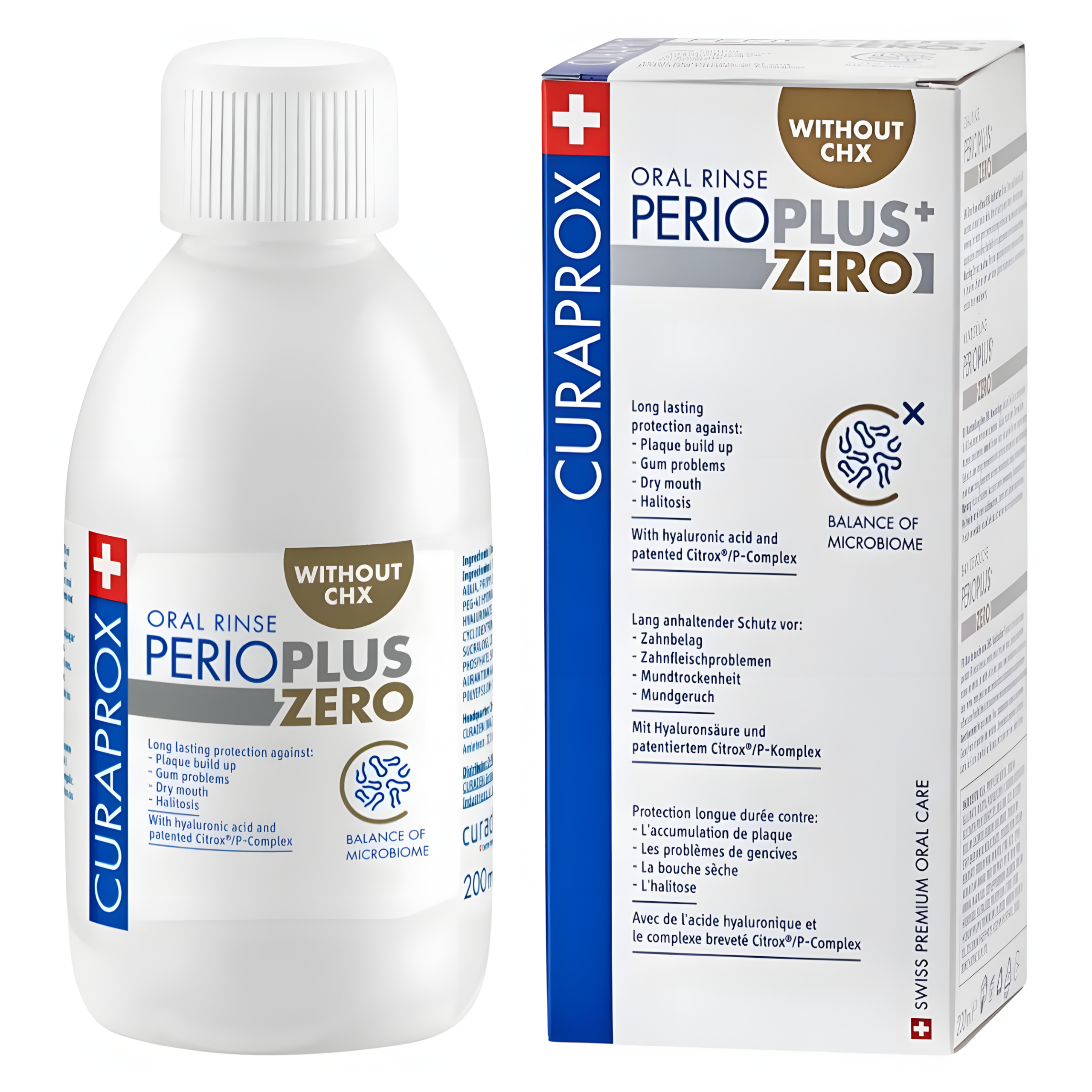 Płyn do Jamy Ustnej Curaprox PerioPlus Zero Regenerate Płukanka