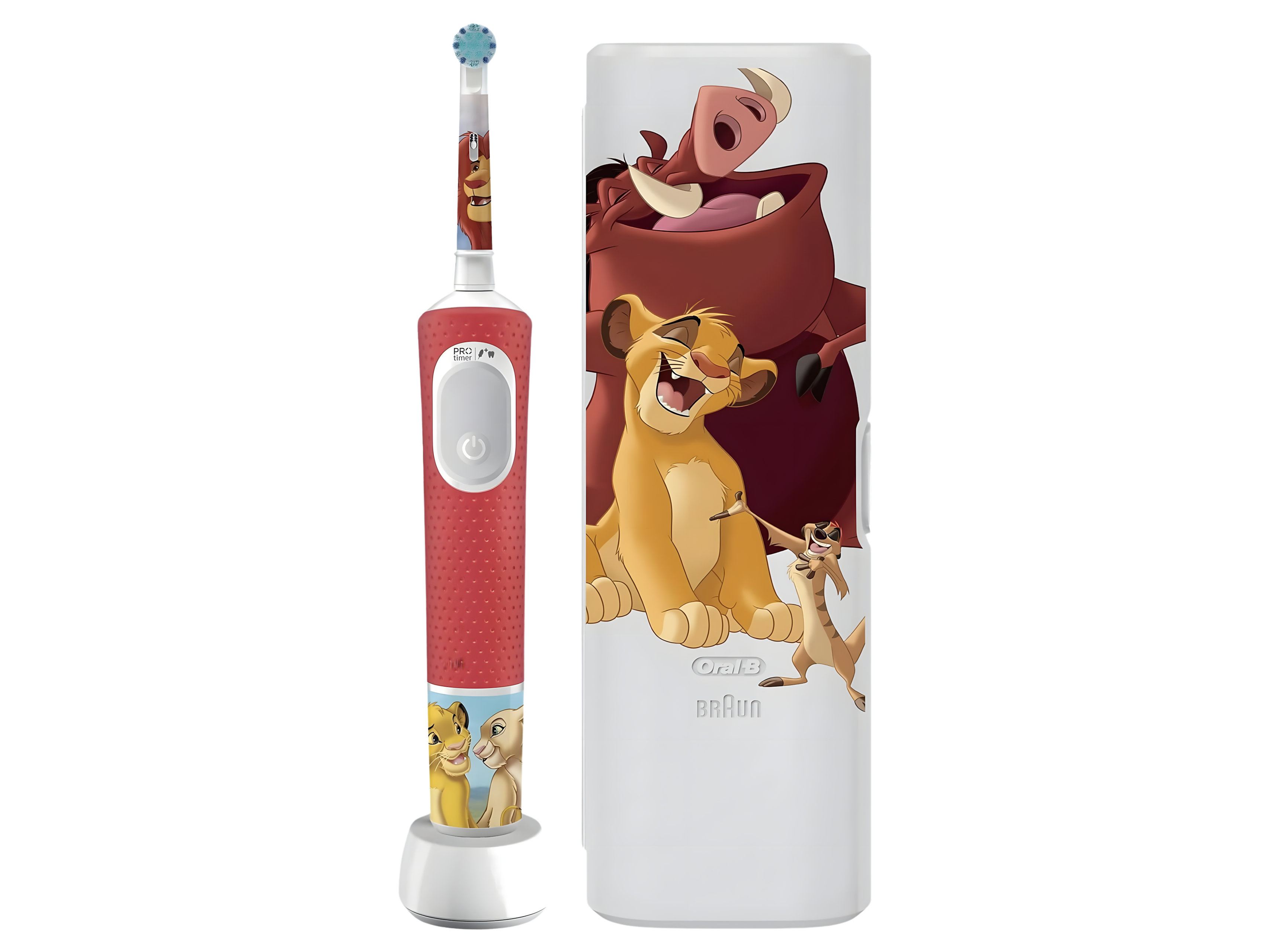 Szczoteczka Elektryczna dla Dzieci Oral-B Vitality Pro Kids Król Lew z Etui Wyrób medyczny nie