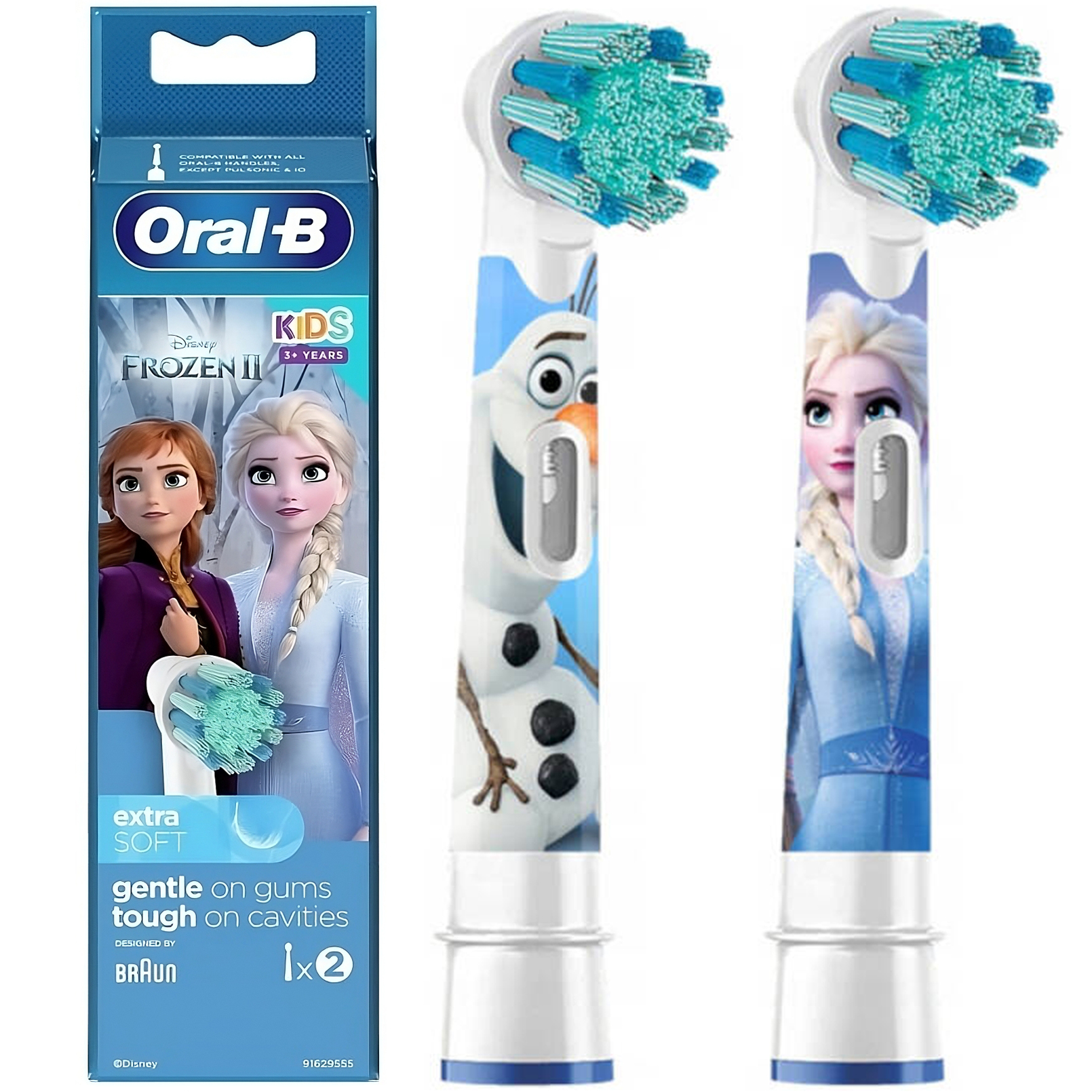 Końcówki do szczoteczki elektrycznej Oral-B Dla Dzieci - FROZEN 2-pak Rodzaj oryginał