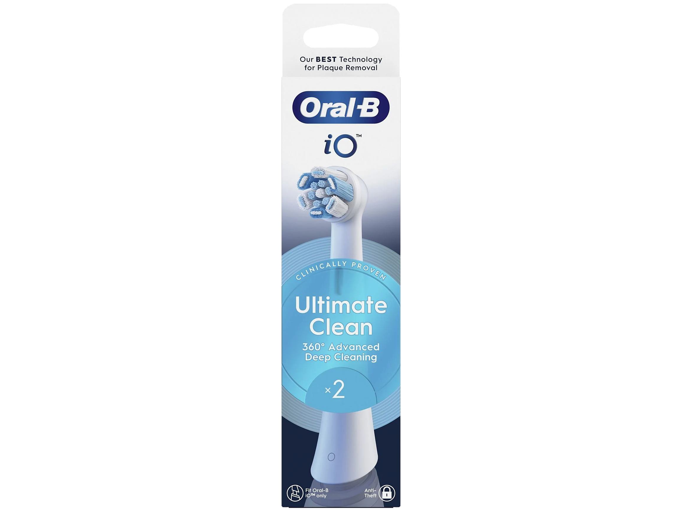Oryginalne Końcówki Oral-B iO Ultimate Clean do Szczoteczki 2szt. Stan opakowania oryginalne