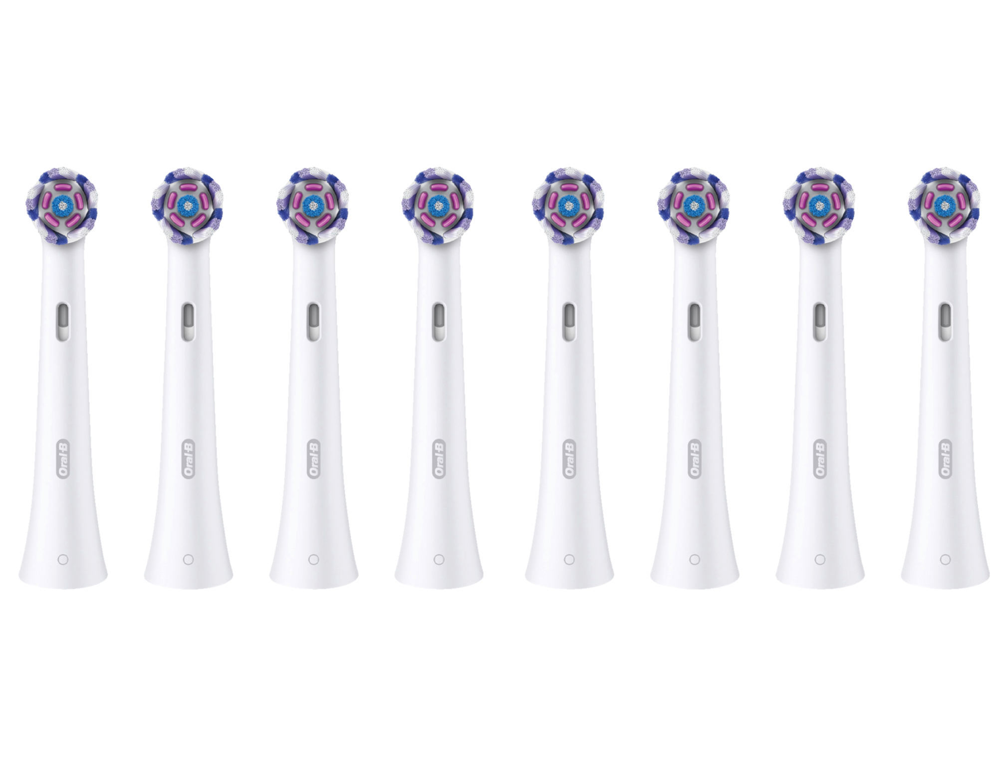 Oryginalna Końcówka do Szczoteczki Oral-B iO Radiant White WW-8 Biała 8-pak Marka Oral-B