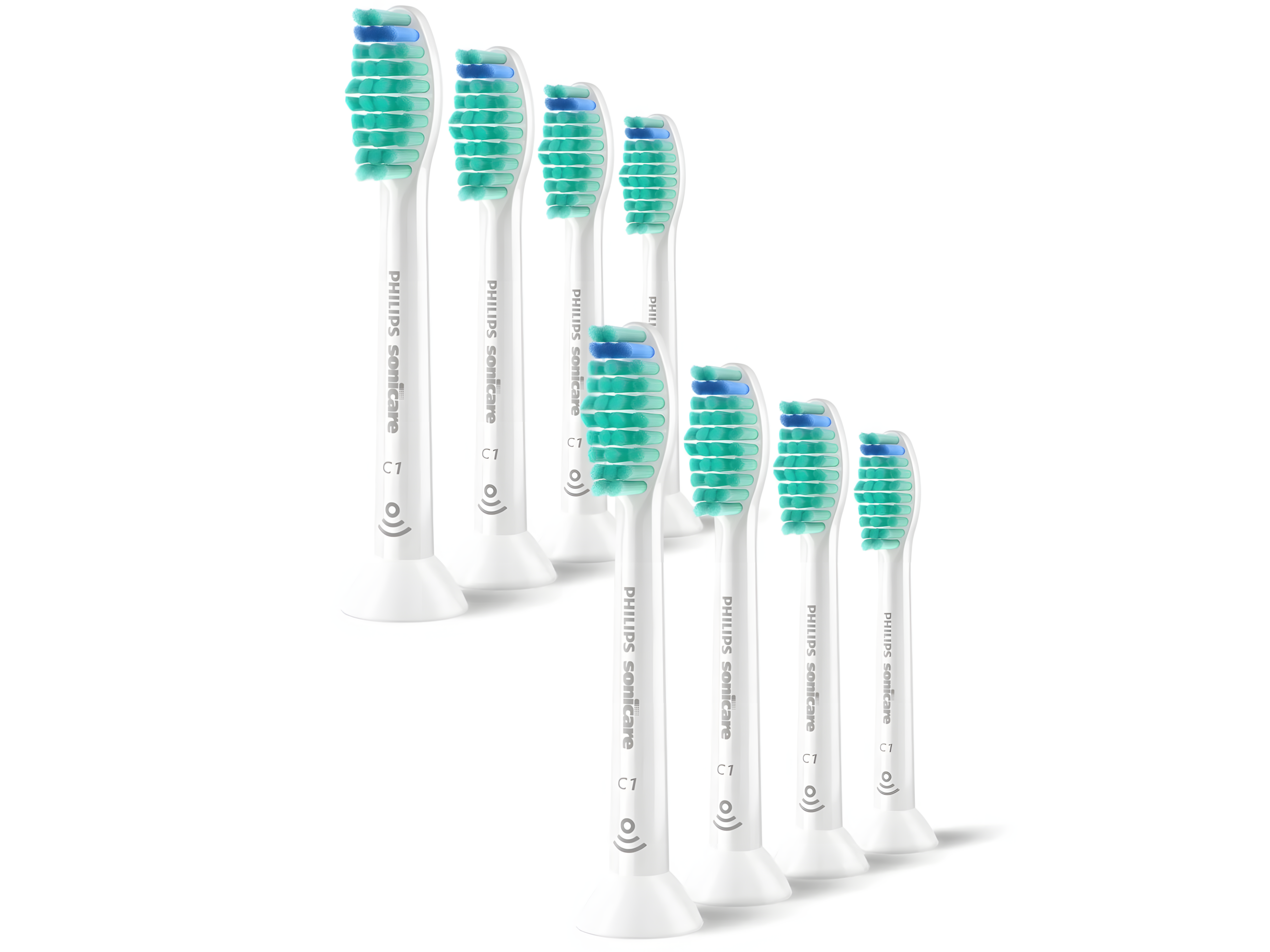 Końcówki do Szczoteczki Elektrycznej Philips Sonicare ProResults (8-pak) Stan opakowania oryginalne