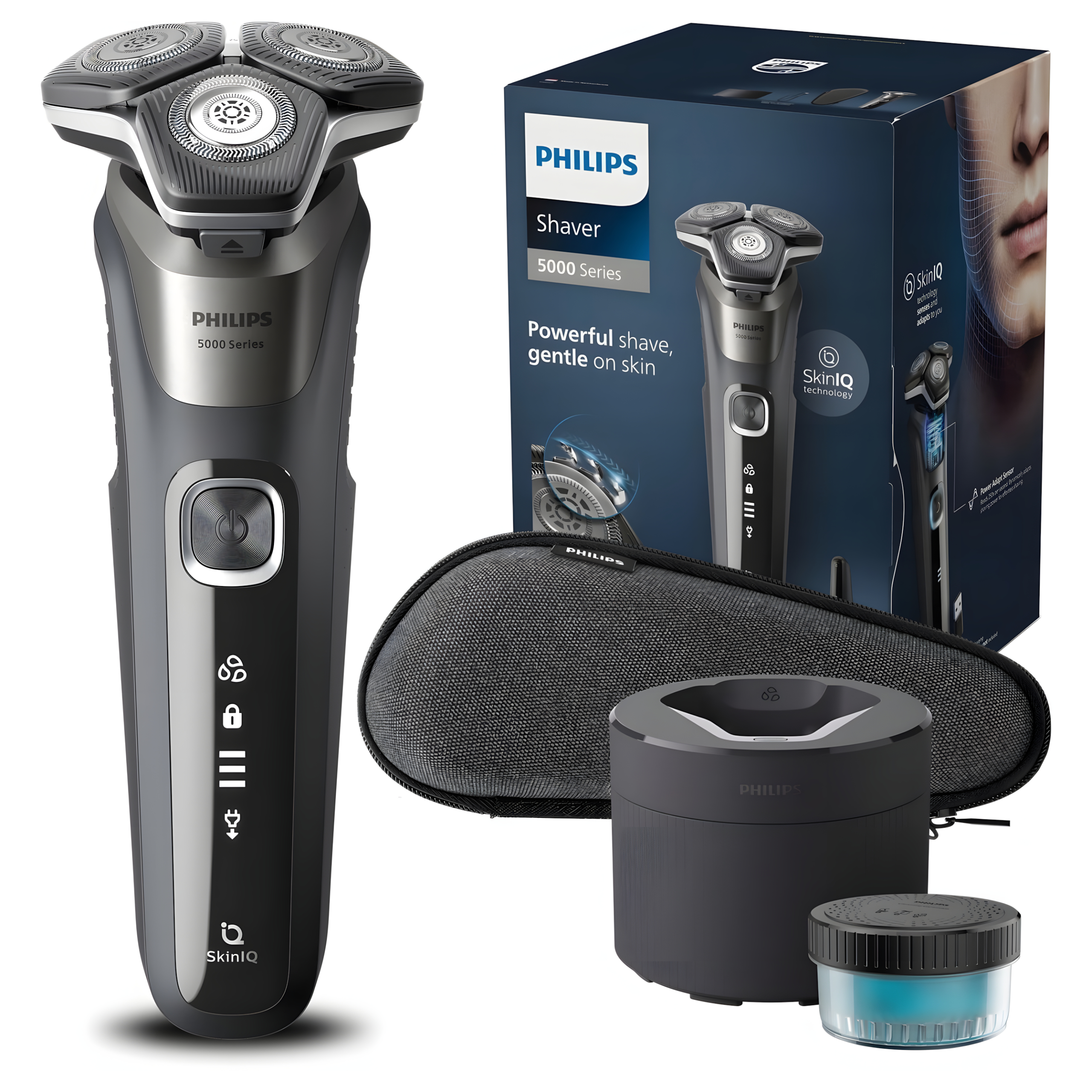 Golarka Elektryczna Philips Series 5000 S5887/50 Stacja Quick Clean Pod