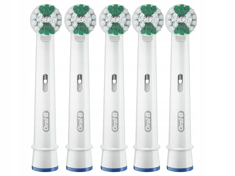 Oryginalne Końcówki do Szczoteczki Oral-B Easy Clean EB17 Biała 5-pak Przeznaczenie do szczoteczek Oral-B