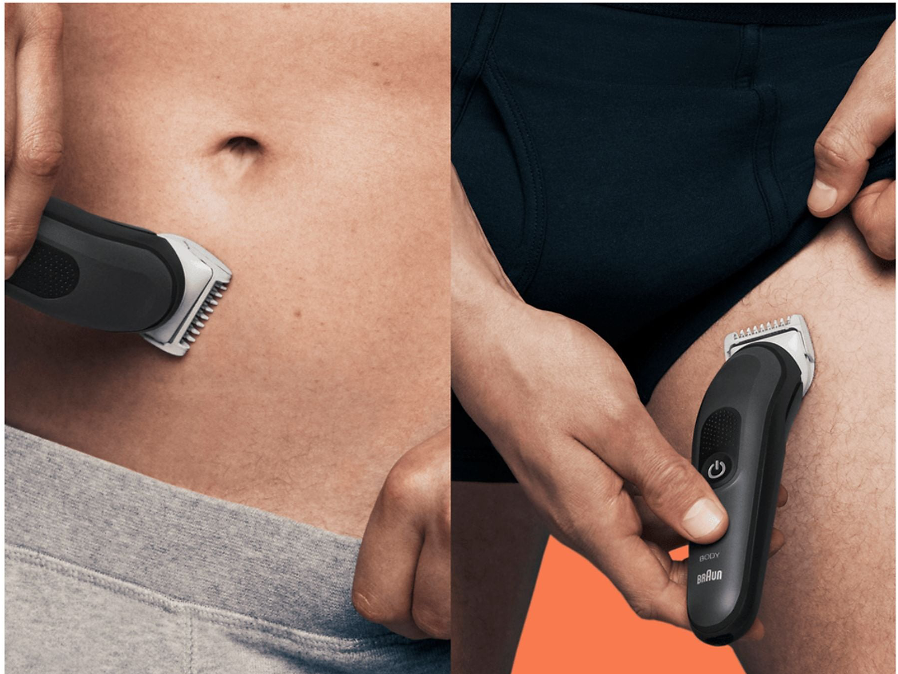 Golarka Męska Elektryczna BodyGroomer Braun Series 3 BG3340 - Czarna Stan opakowania oryginalne