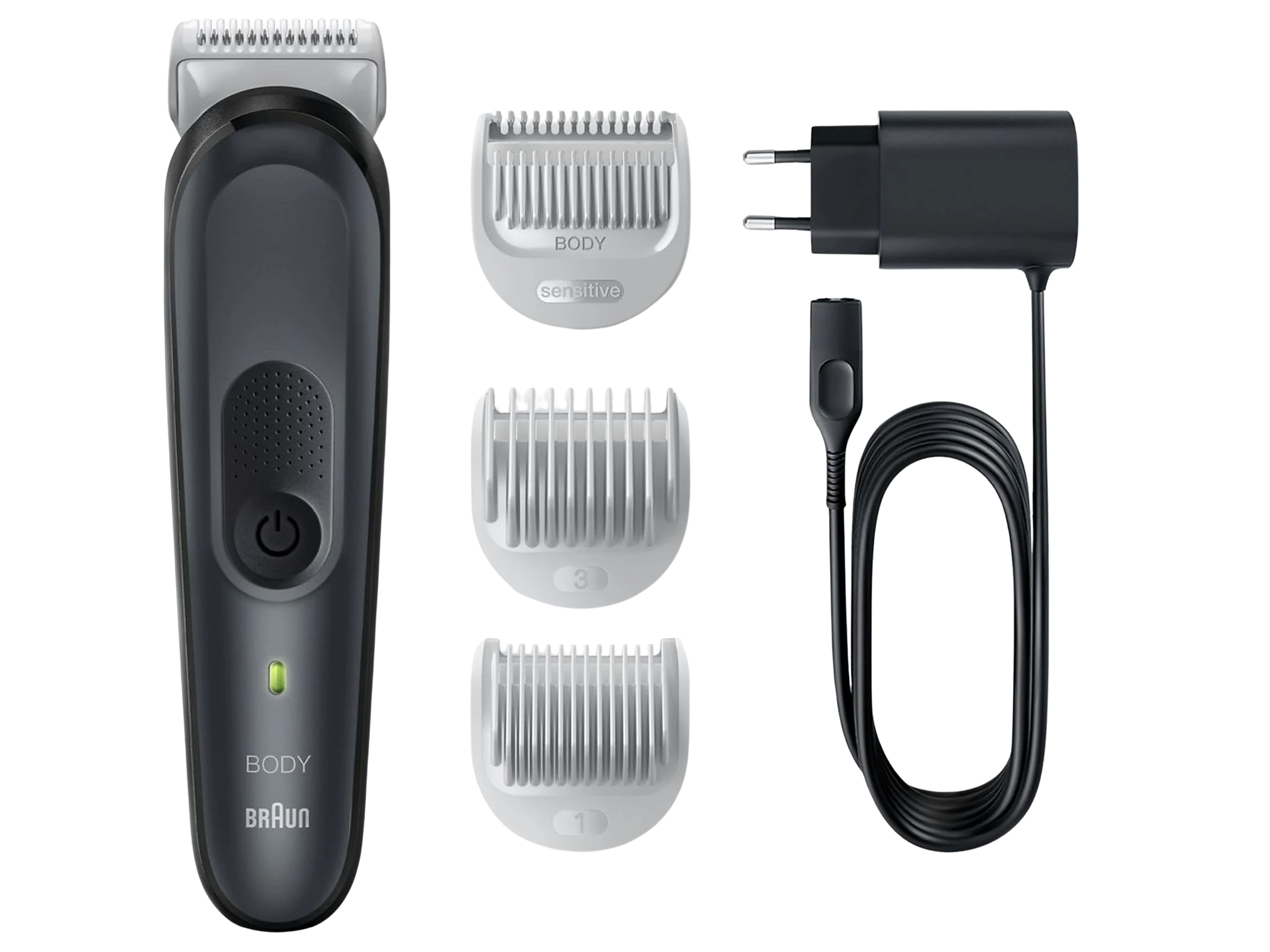 Golarka Męska Elektryczna BodyGroomer Braun Series 3 BG3340 - Czarna Kod producenta 416982