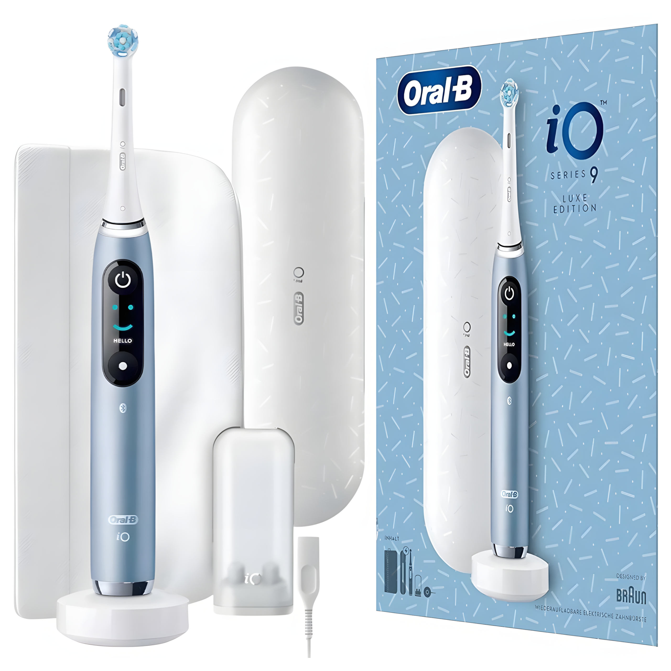 Szczoteczka Elektryczna do zębów Oral-B iO Series 9 Aqua Marine - Niebieska