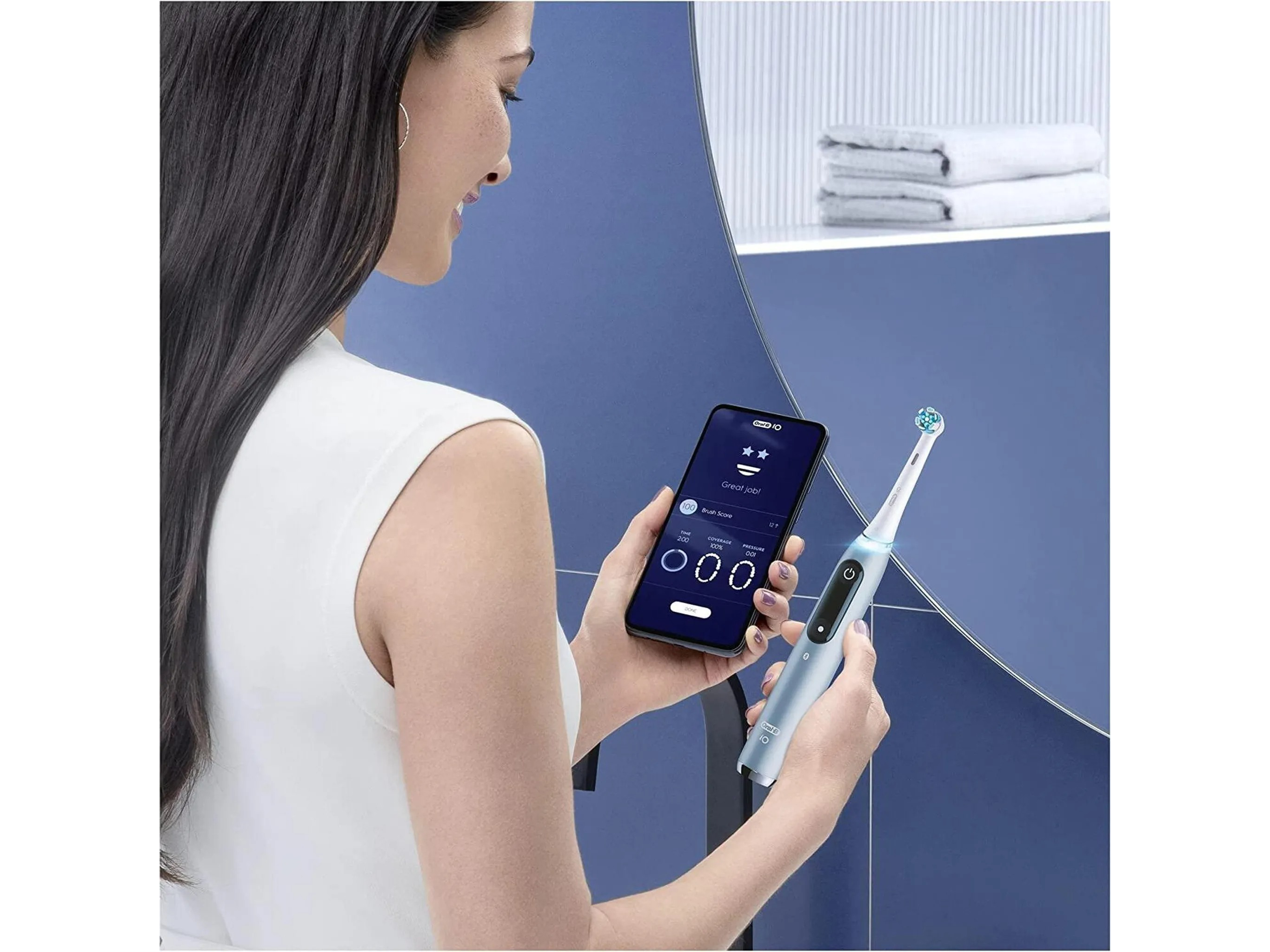 Szczoteczka Elektryczna do zębów Oral-B iO Series 9 Aqua Marine - Niebieska Kod producenta iO Series 9