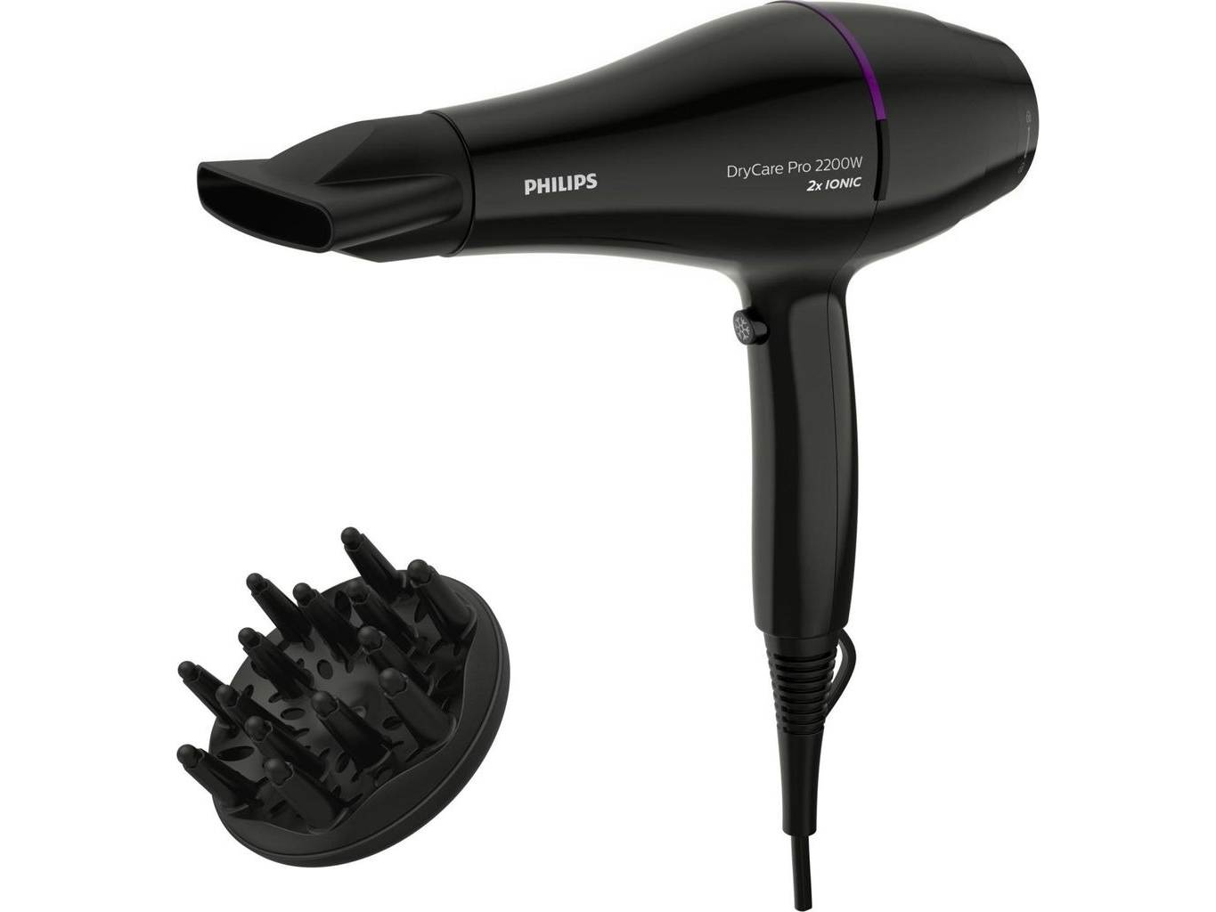 Suszarka do Włosów Philips BHD274/00 2200W Dyfuzor Podwójna Jonizacja Moc 2200 W