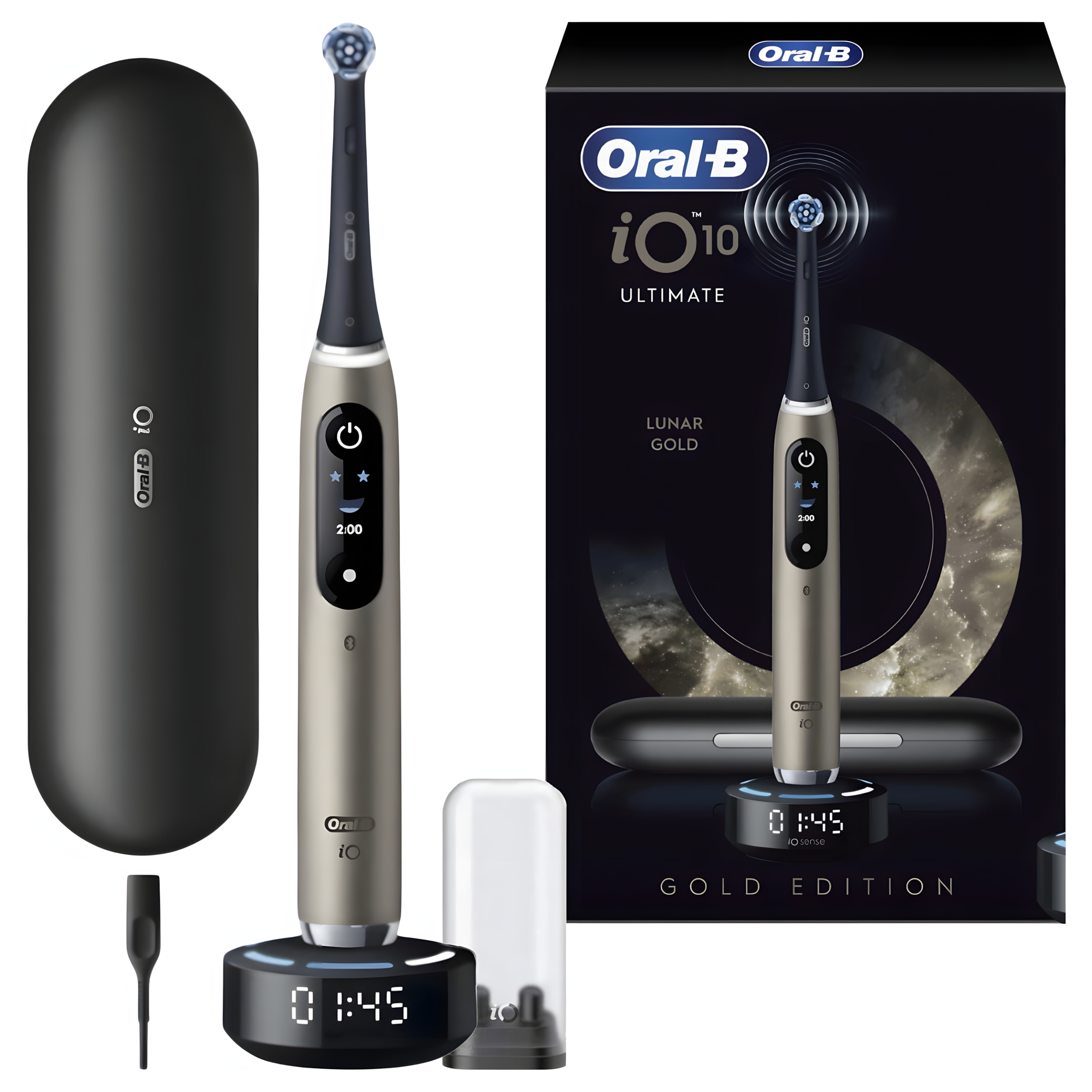 Szczoteczka Elektryczna do Zębów Oral-B iO Series 10 Lunar Gold