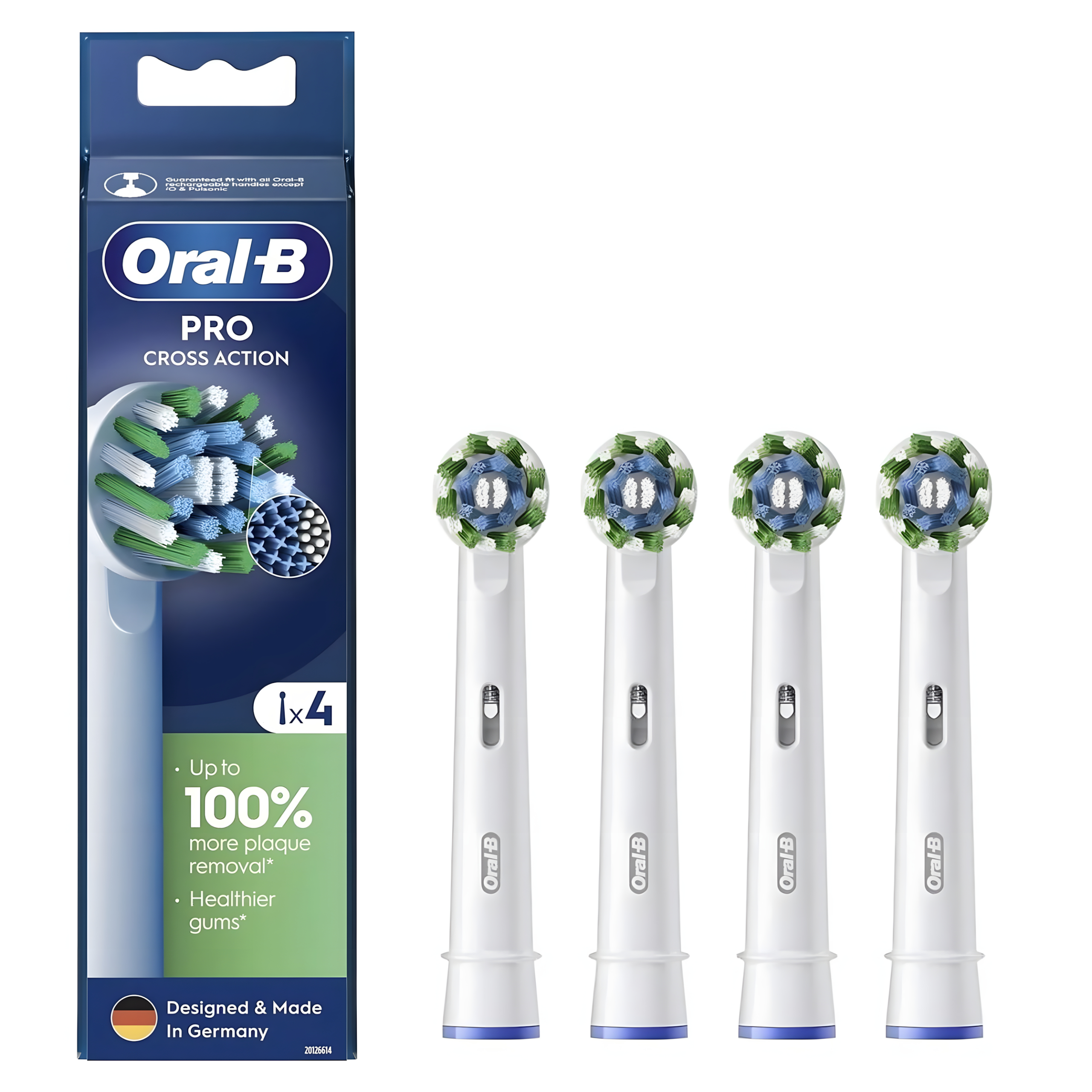 Oral-B PRO 3 3770 Szczoteczka Elektryczna Niebieska 7 Końcówek Timer Kolor dominujący niebieski