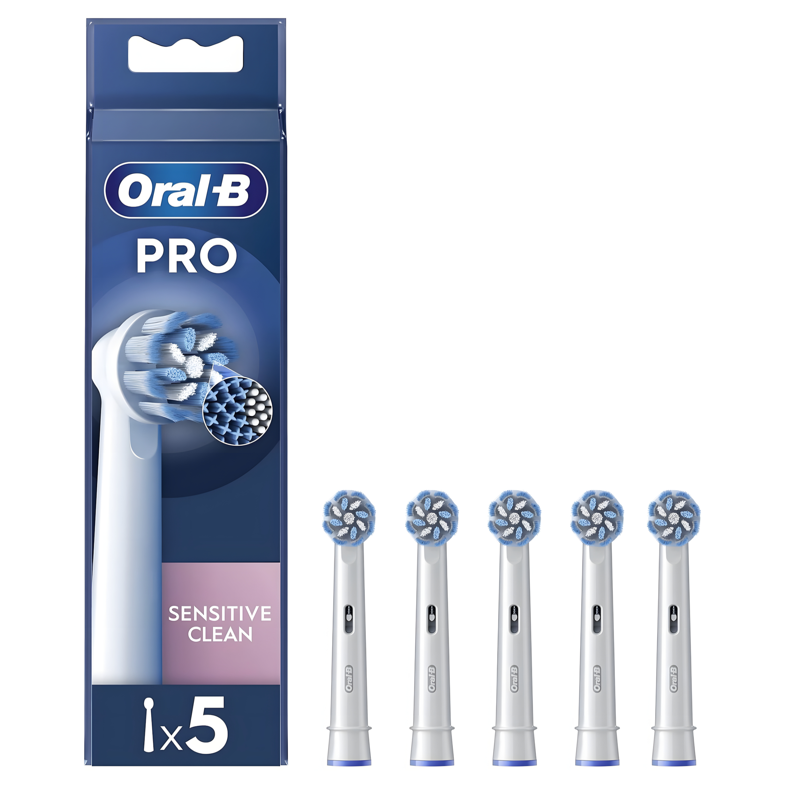KOŃCÓWKI DO SZCZOTECZKI Oral-B Sensitive Clean EB60RX Pro 5 sztuk