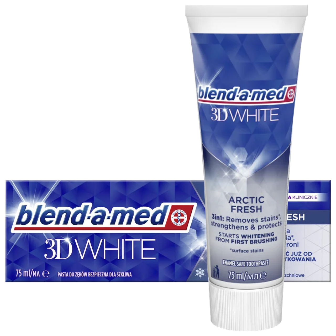 Blend-A-Med 3D White Arctic Fresh Pasta Do Zębów 75ML Wybielająca Kod producenta 8006540793039