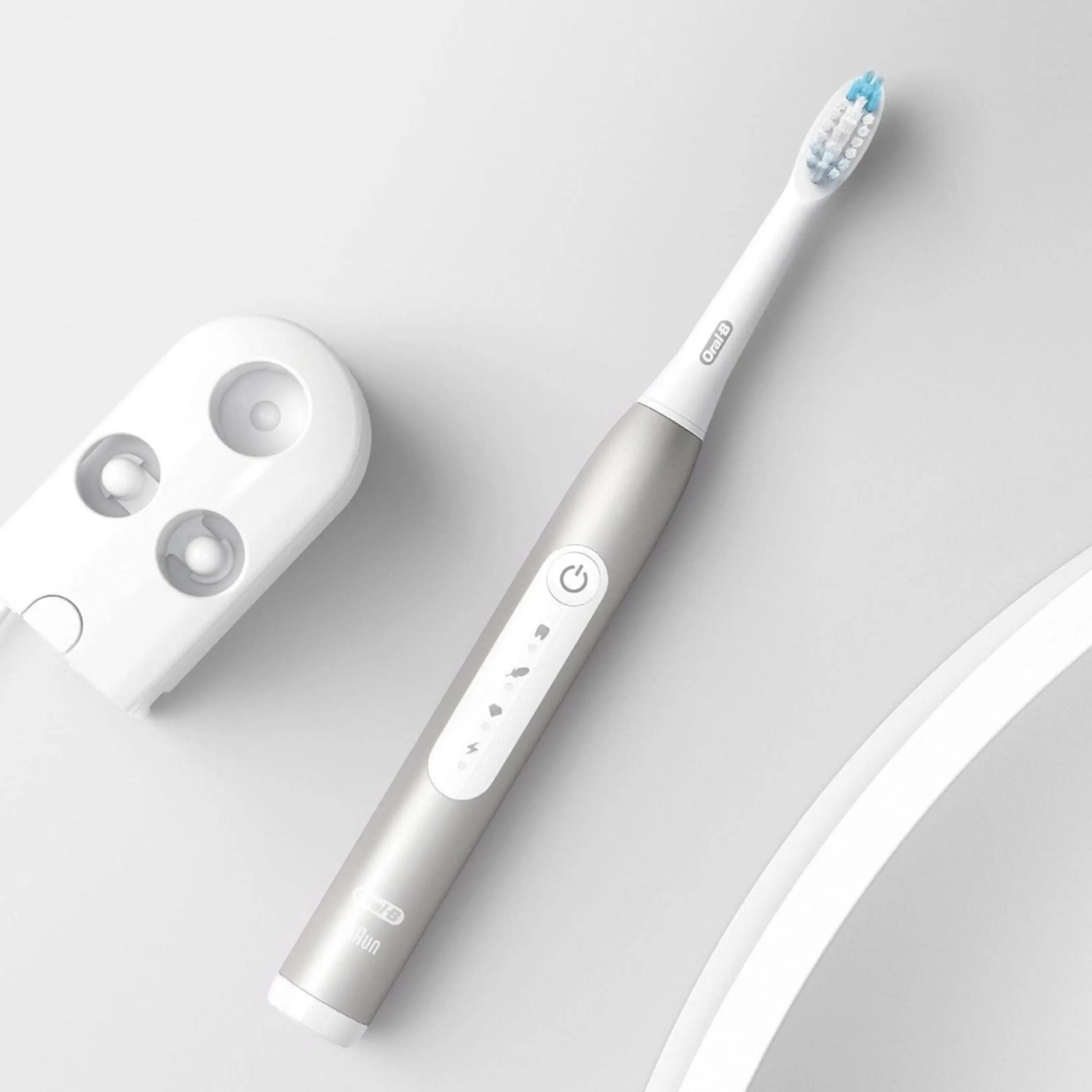 Szczoteczka soniczna Oral-B Pulsonic Slim Luxe 4000 Silver 3 tryby Kod producenta Oral-B Pulsonic Slim Luxe 4000