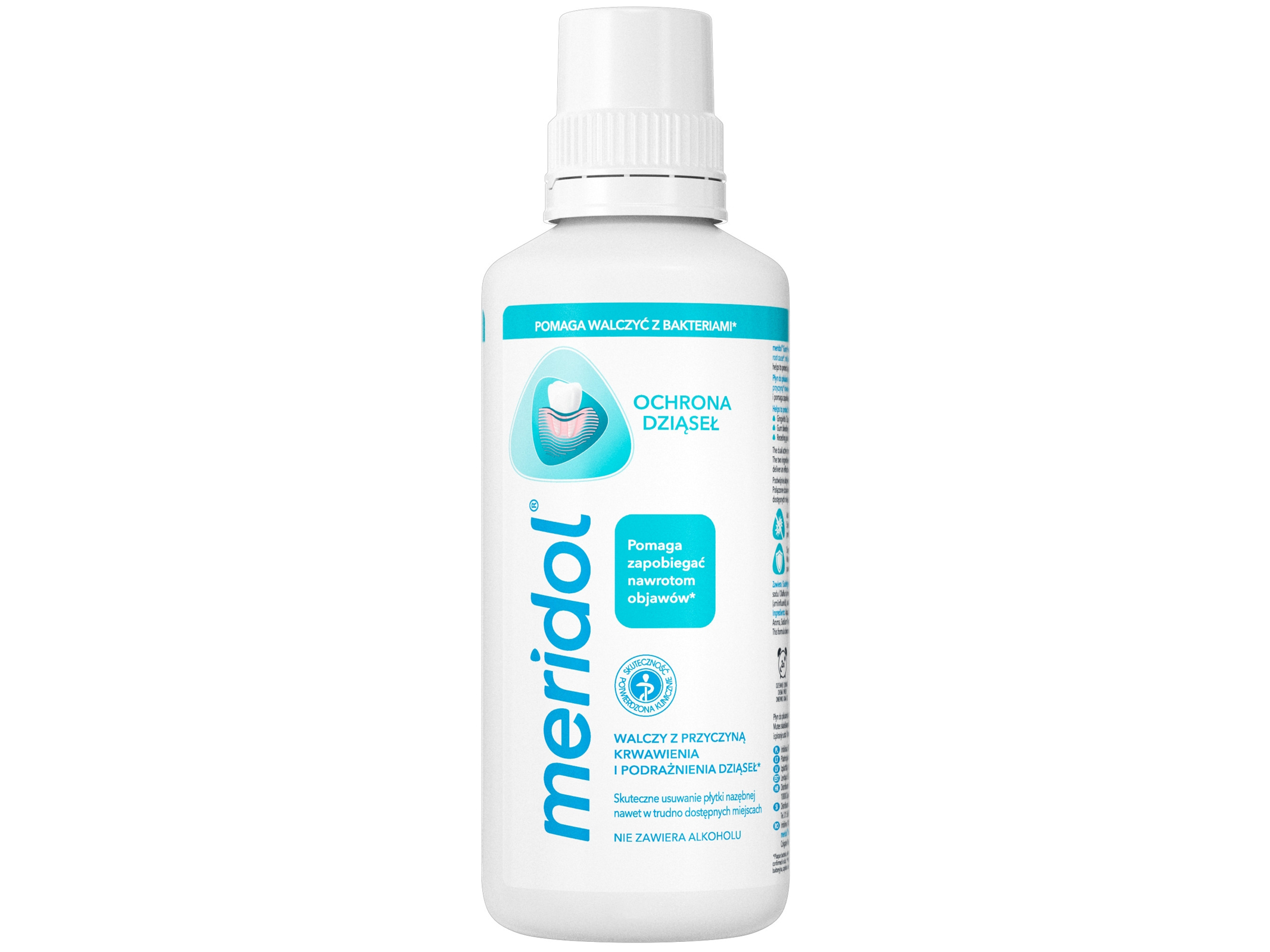 Płyn do płukania jamy ustnej Meridol Ochrona Dziąseł 400 ml Kod producenta 8718951560437