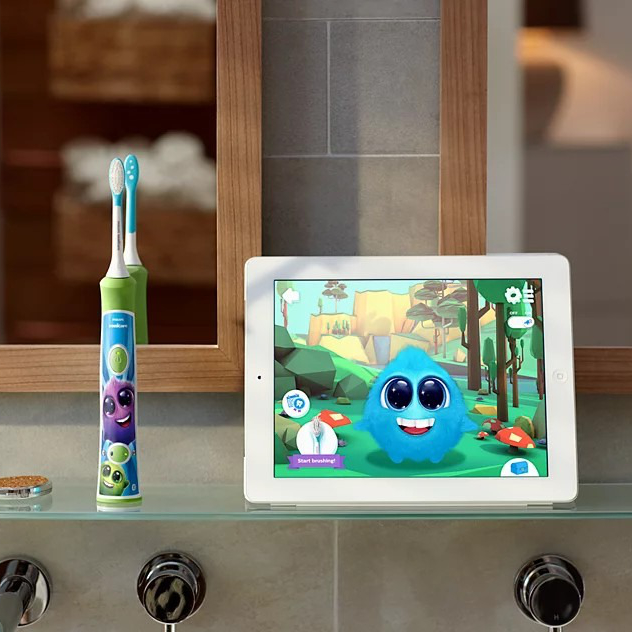 Szczoteczka Soniczna dla Dzieci Philips Sonicare HX6322/11 Kids, Zielona Marka Philips