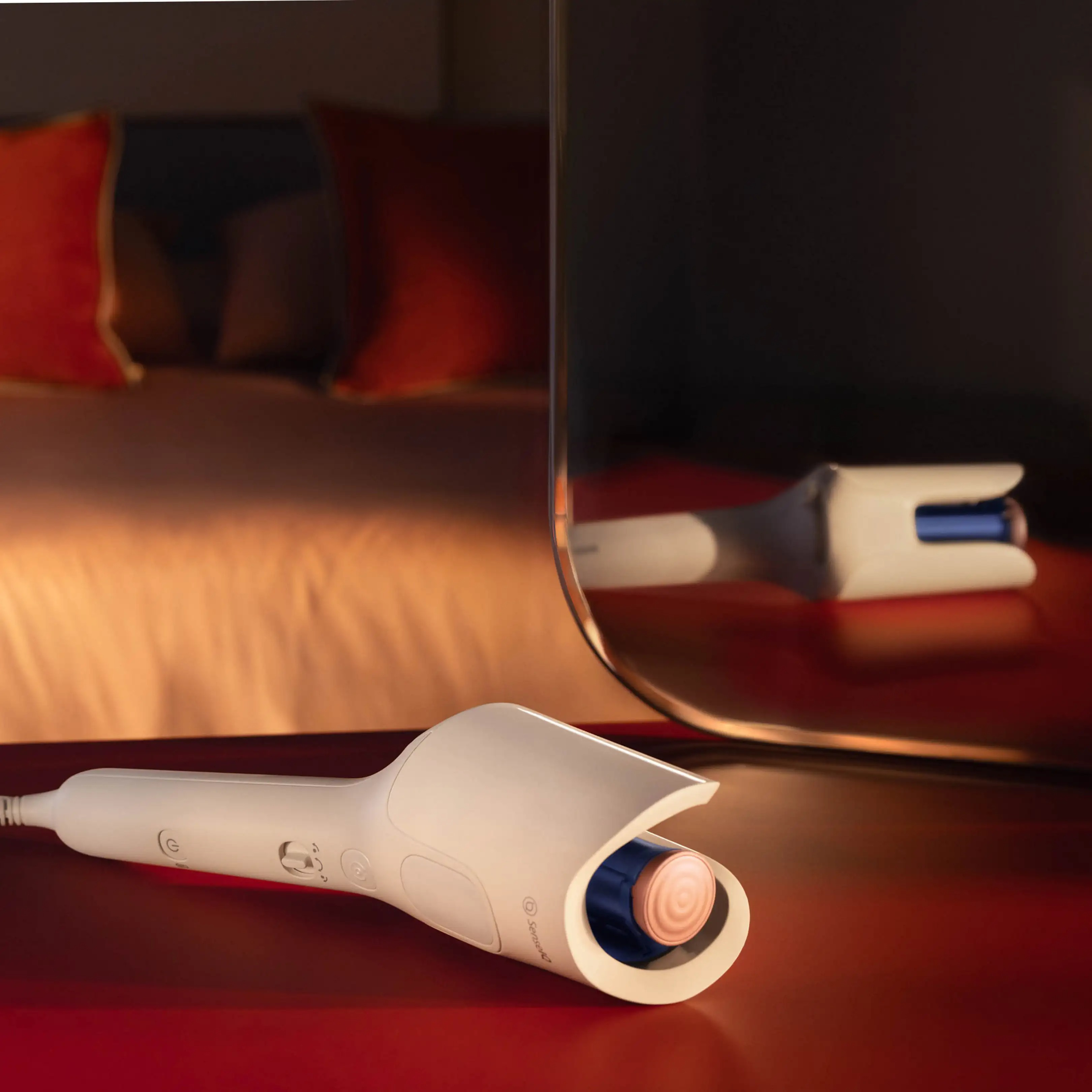 Lokówka automatyczna Philips WavePro 9000 BHB968/00 SenseIQ Kolor dominujący biały