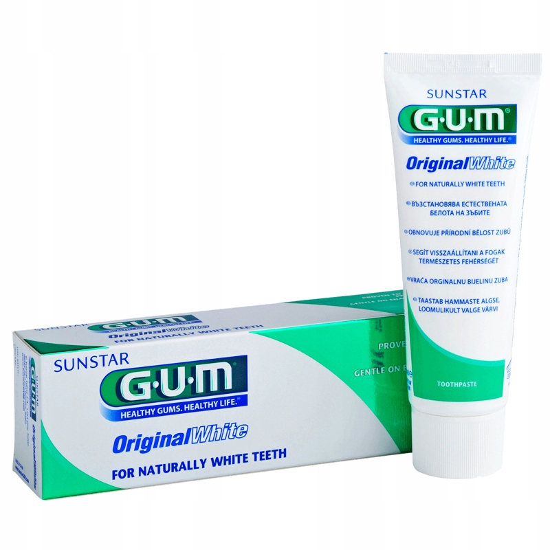 Pasta do zębów wybielająca GUM Original White